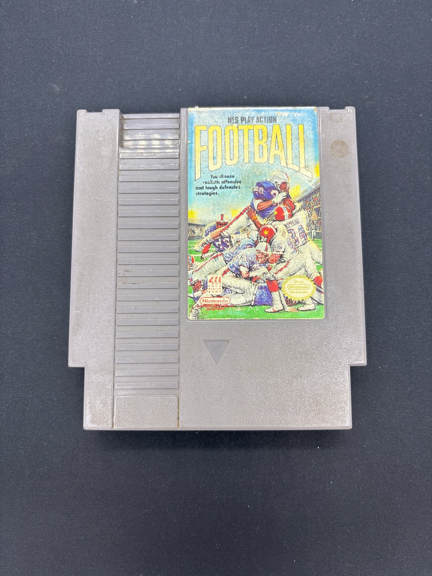 Auction Lot 91: NES Video Game Play Action Football