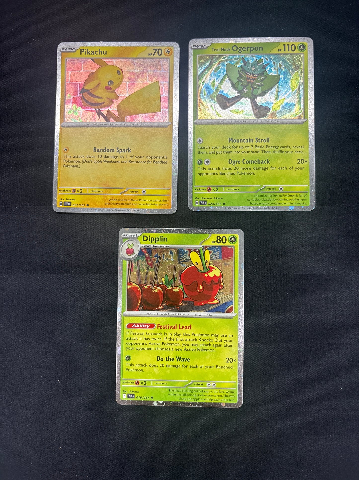 Auction Lot 119: Pokemon Cards Lot of 3 Cosmic Holo Conditions Vary