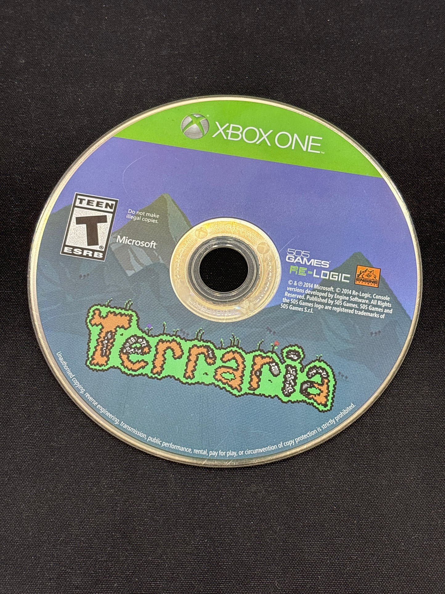 Auction Lot 24: XBOX One Video Game Terraria Loose