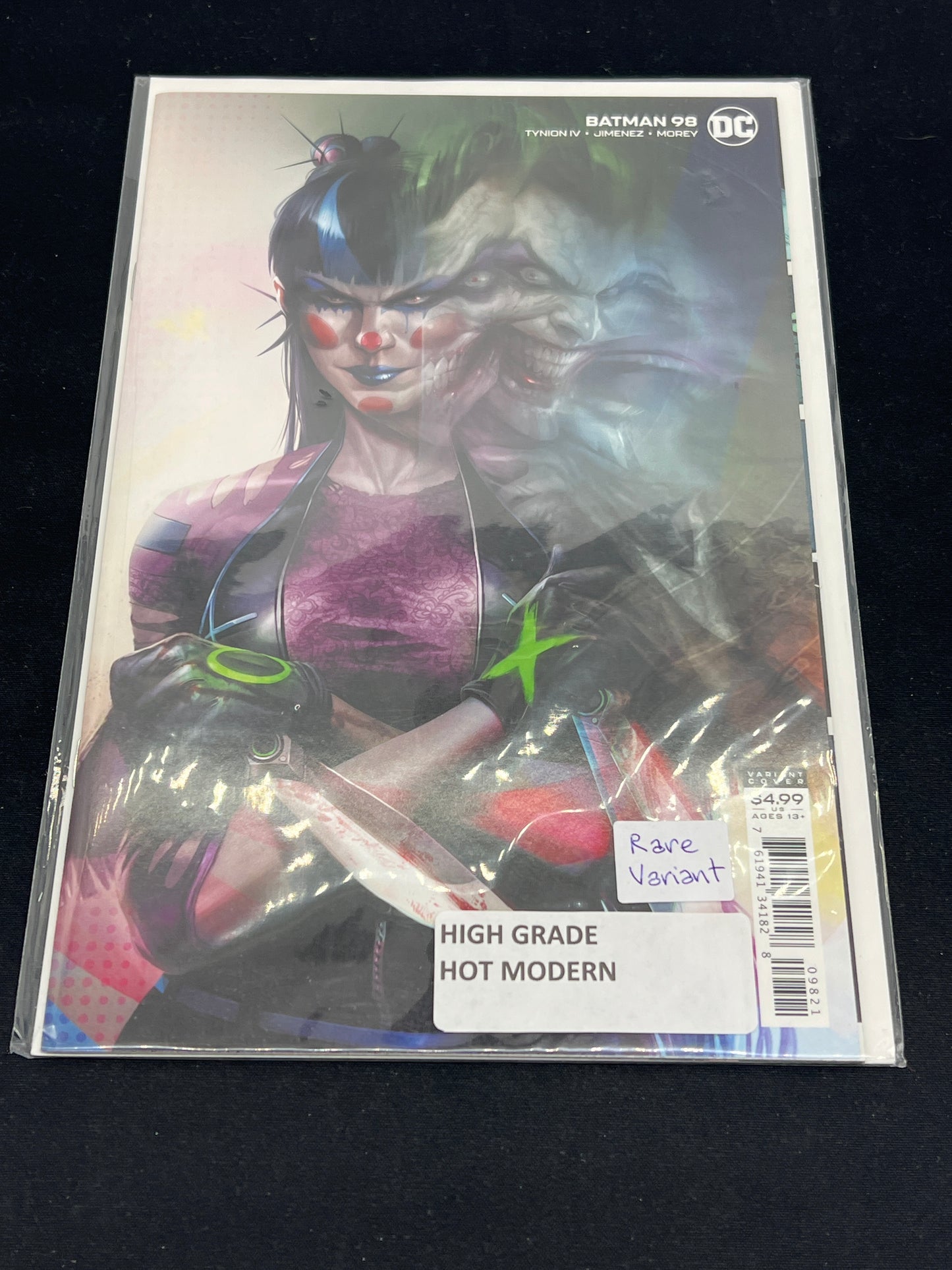 Auction Lot 294: DC Comic Batman 98 Variant Cover