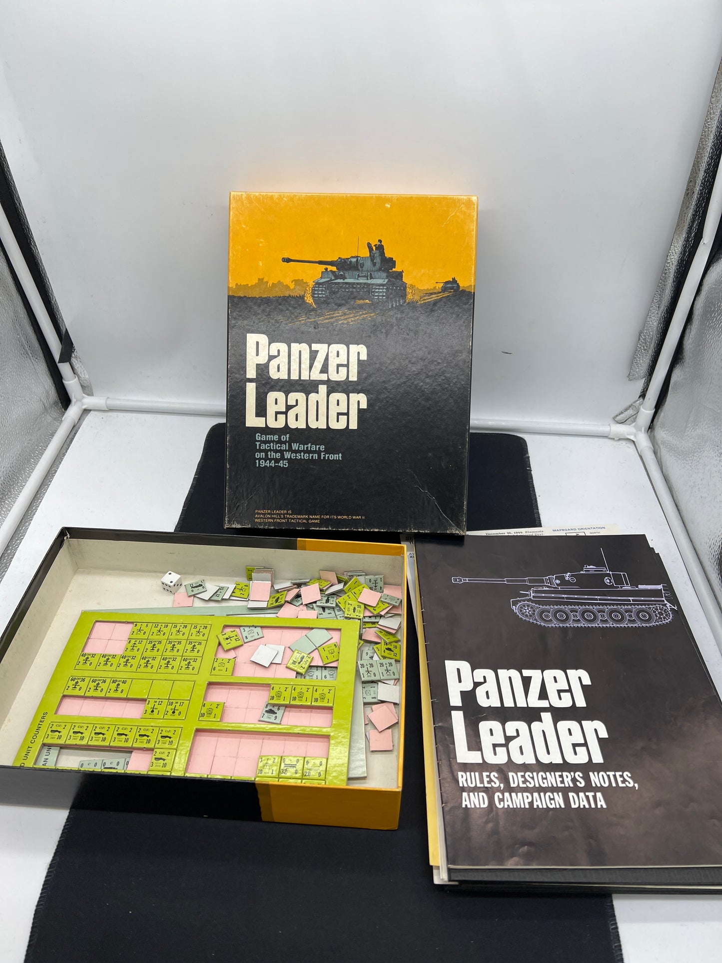 Auction Lot 232: Panzer Leader Board Game Used