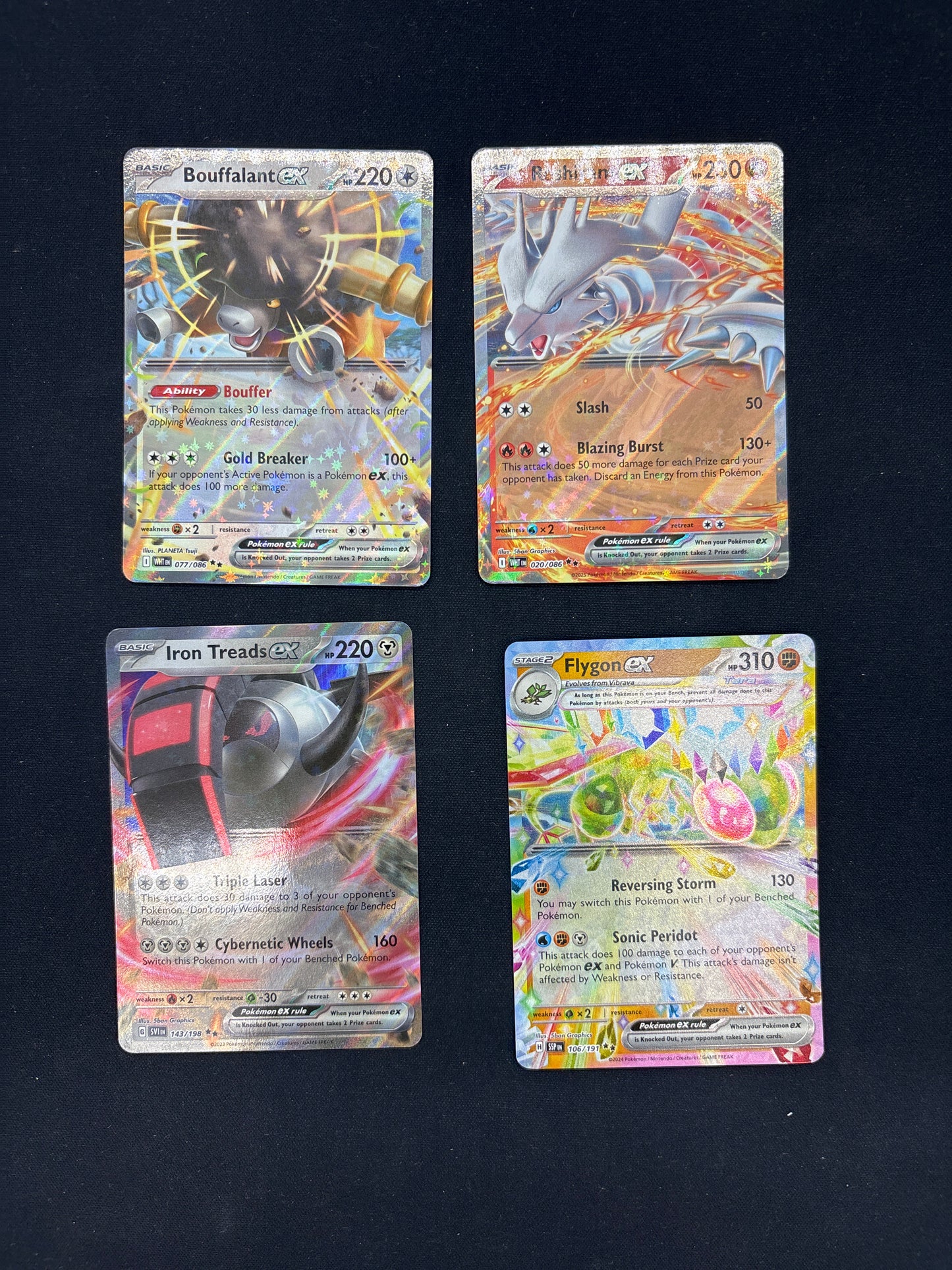 Auction Lot 95: Pokemon EX Card Lot Conditions Vary
