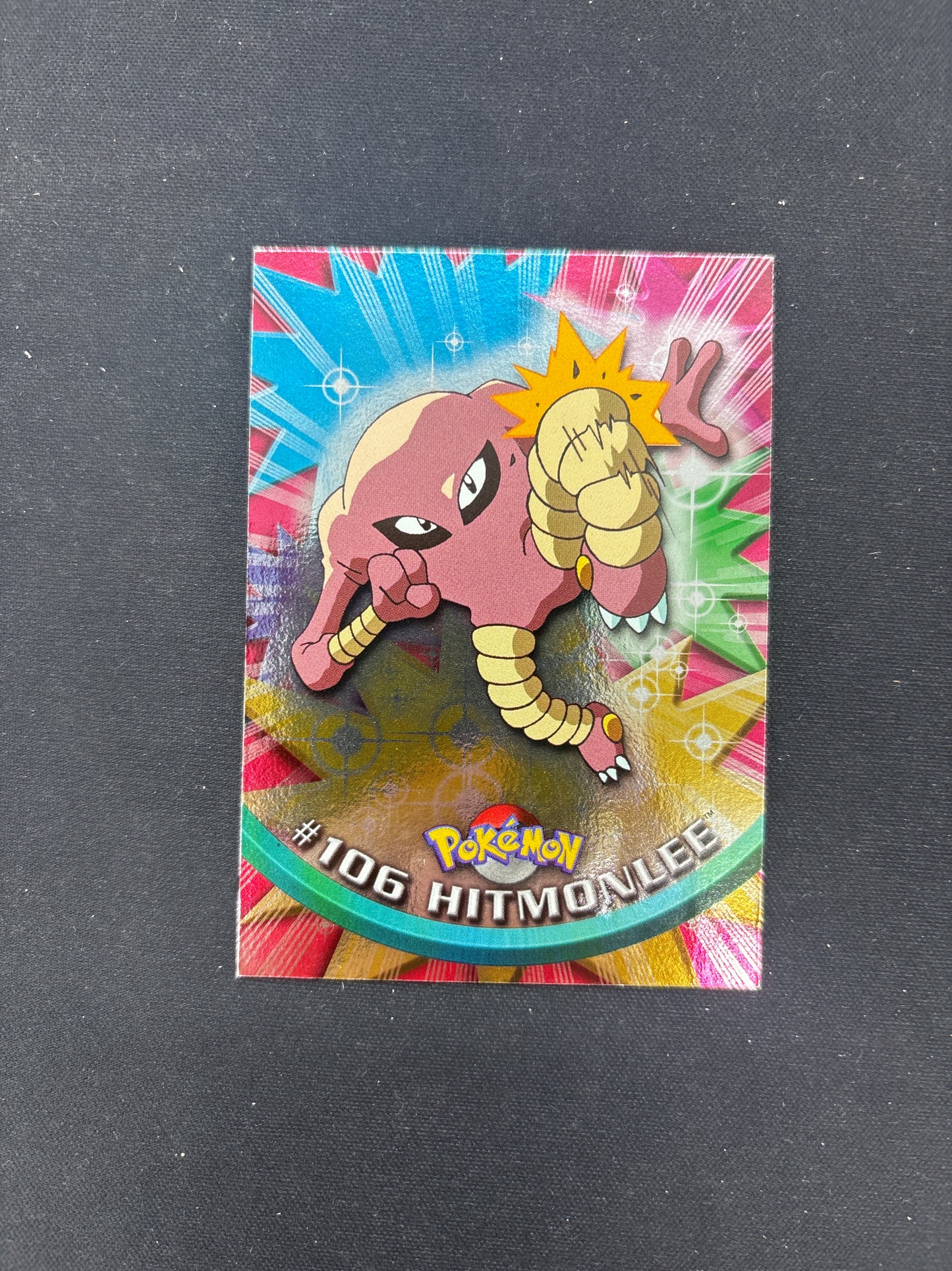 Auction Lot 212: Pokemon Card Hitmonlee Topps 2000 TV Conditions Vary