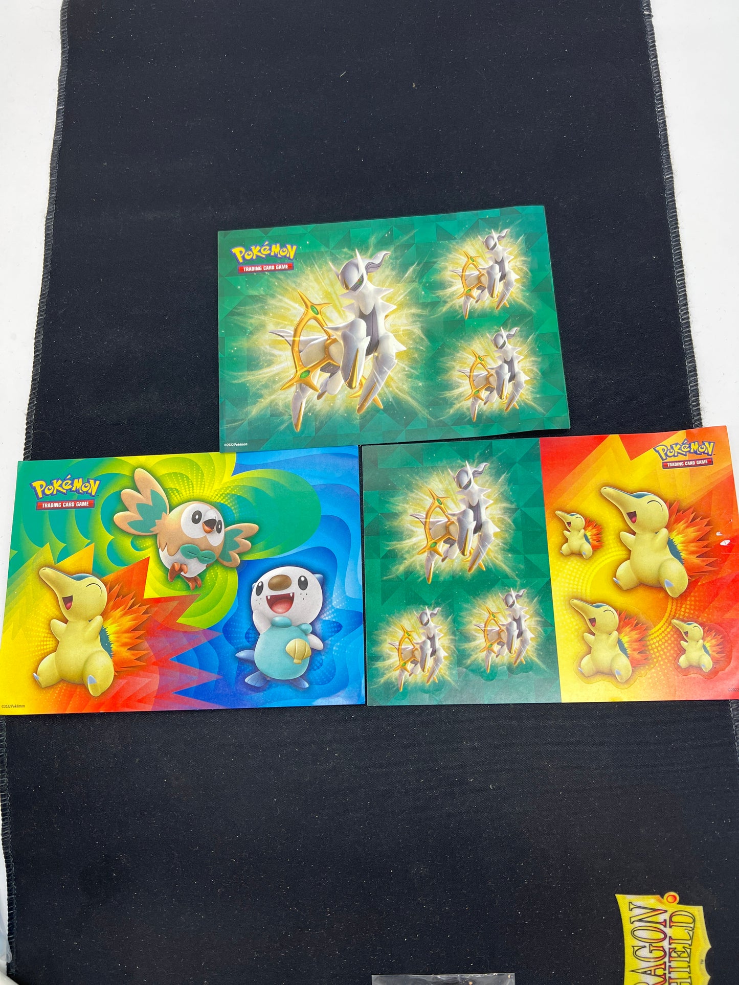 Auction Lot 240: Pokemon Lunch Tin Sticker Lot