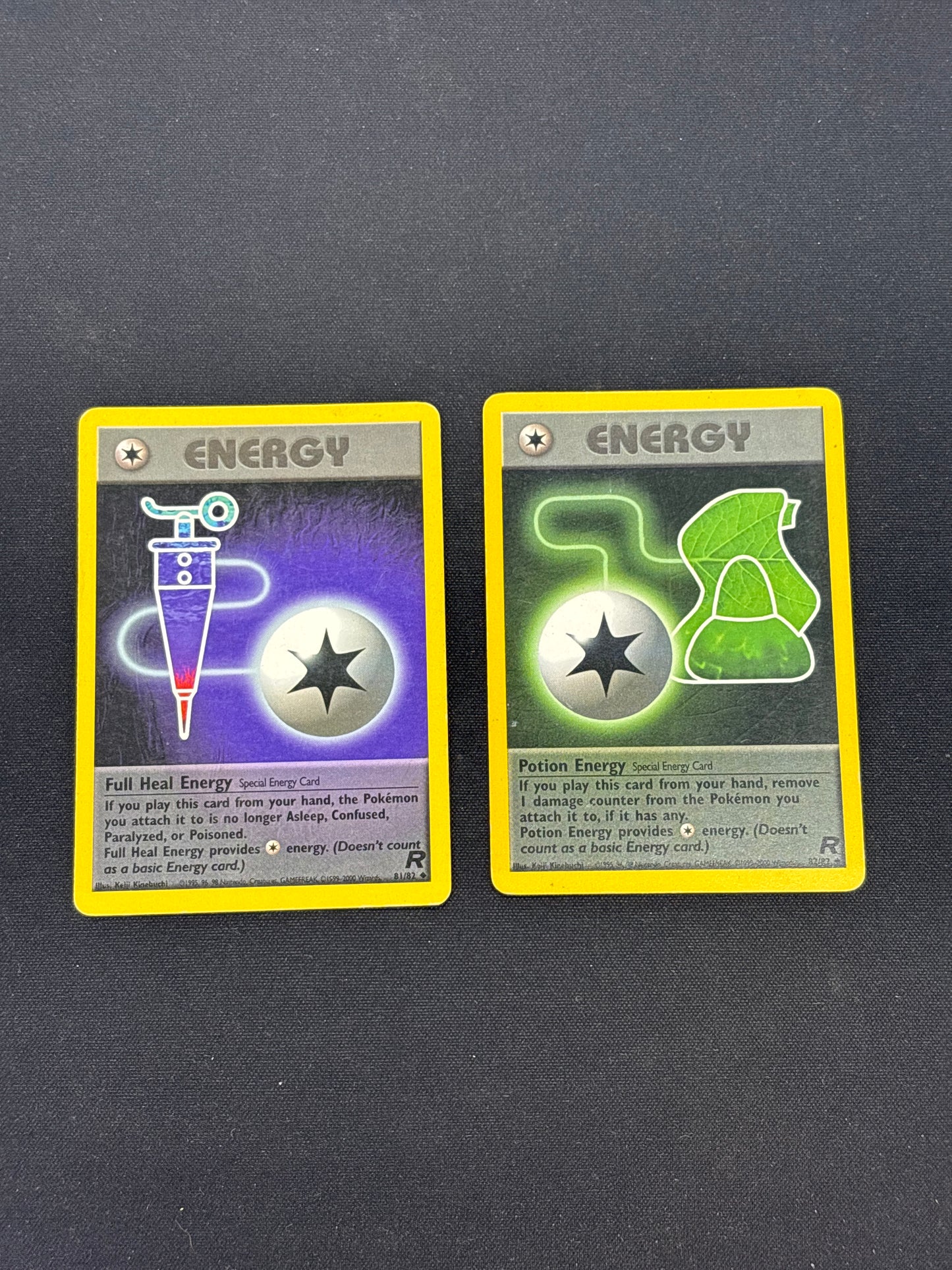 Auction Lot 56: Pokemon Full Energy & Potion Energy Card Lot Conditions Vary