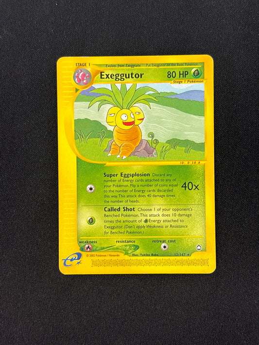 Auction Lot 346: Exeggutor 121 Pokemon Aquapolis Non Holo Rare Conditions Vary
