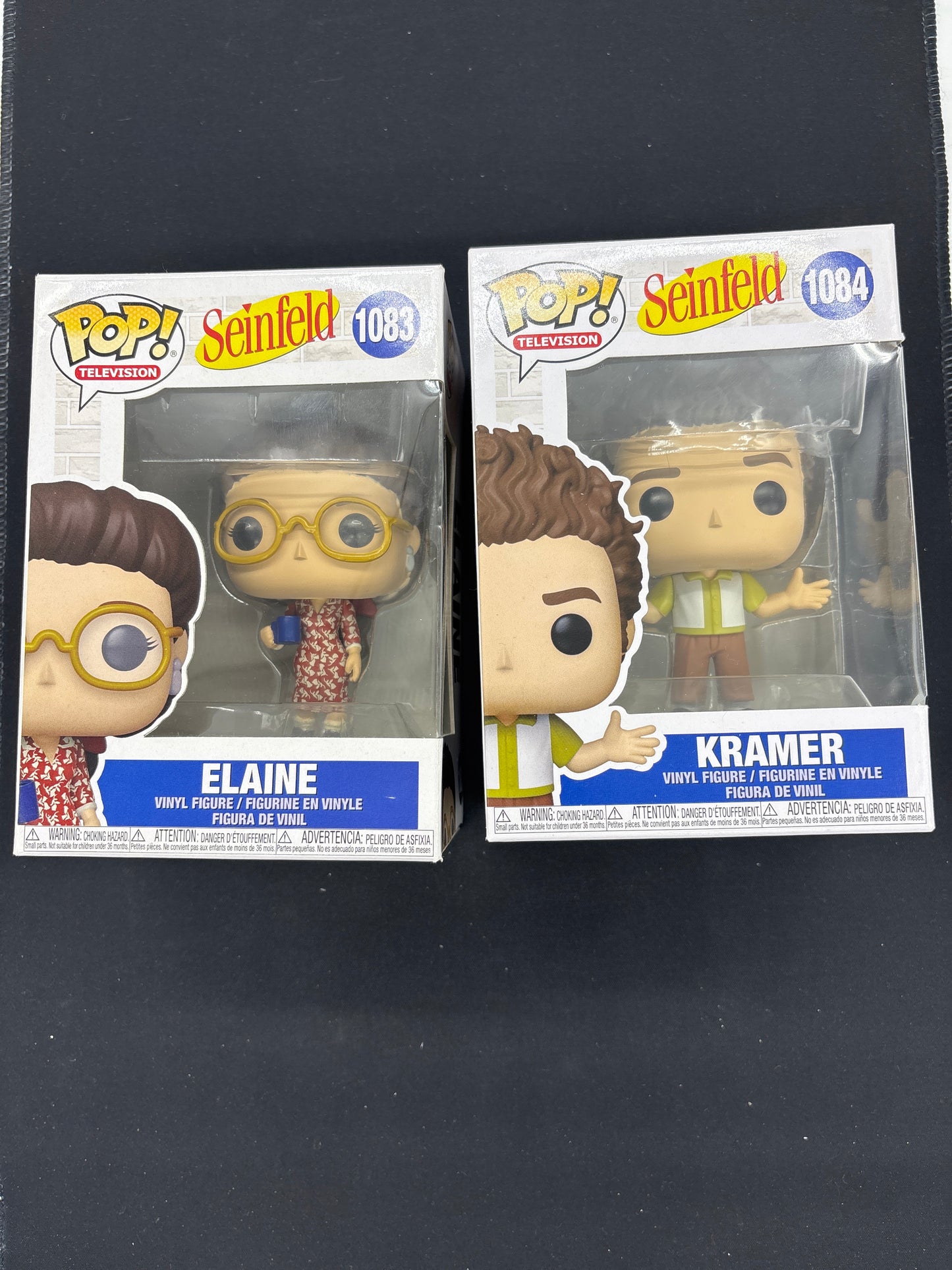 Auction Lot 98: Pop Funko Seinfeld Elaine Kramer 1083 1084 Figure
