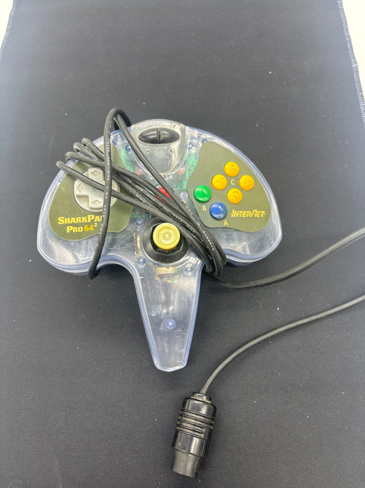 Auction Lot 101: Nintendo 64 Interact SharkPad Pro 64 Plus Transparent Controller