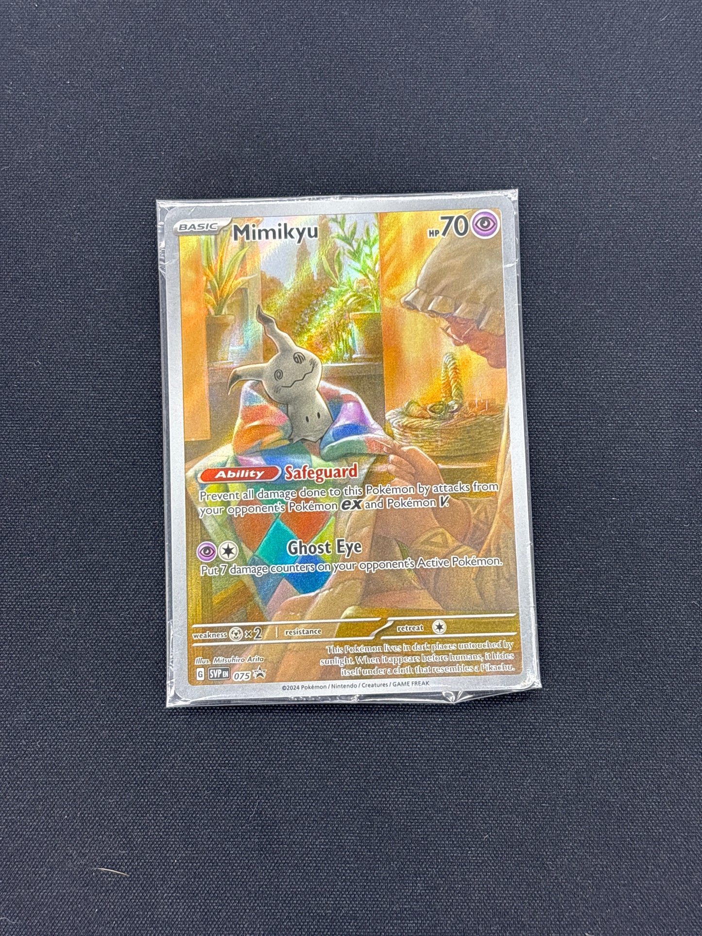 Auction Lot 5: Mimikyu ETB Promo Pokemon Paldean Fates Sealed