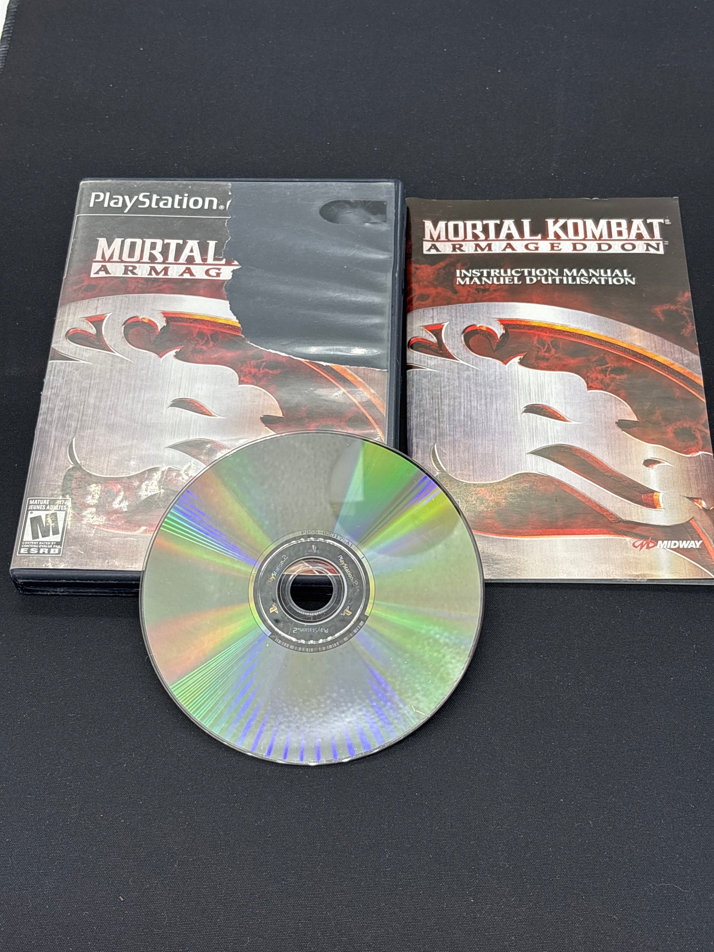 Auction Lot 124: Mortal Kombat Armageddon Video Game PlayStation 2 CIB