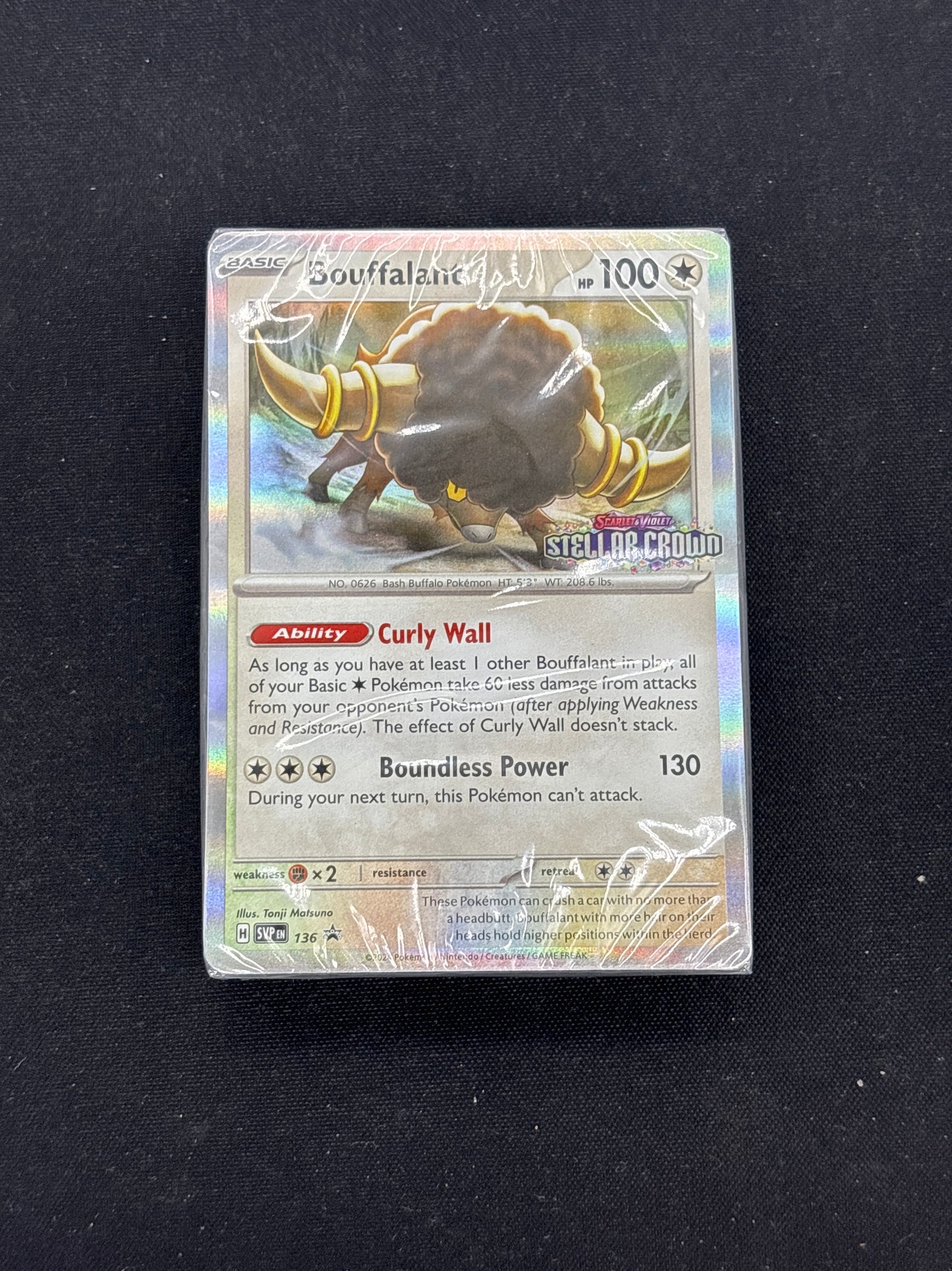 Auction Lot 57: Pokemon Cards Bouffalant Stellar Crown Build and Battle Deck Sealed