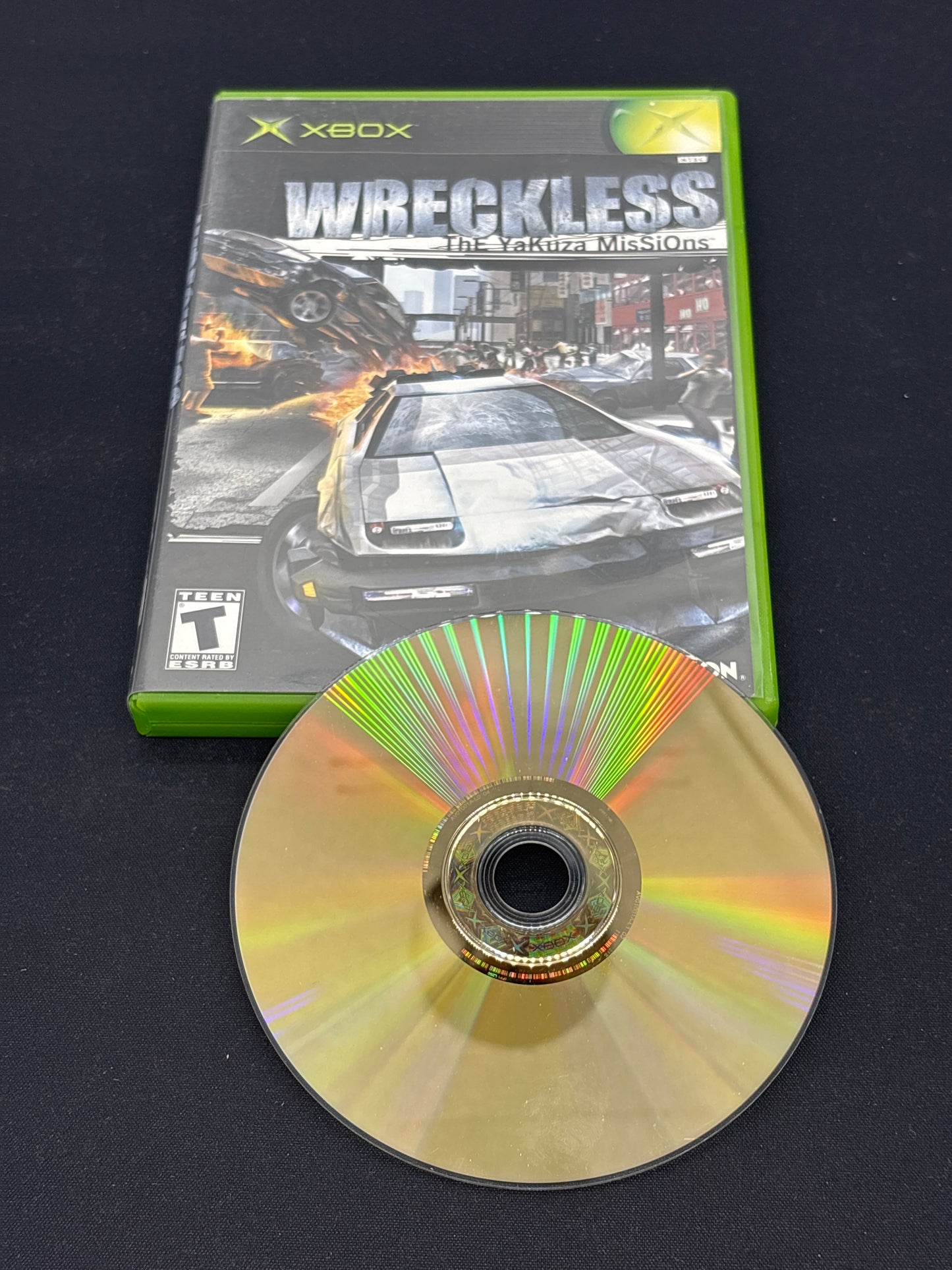 Auction Lot 106: XBOX Video Game Wreckless The Yakuza Missions