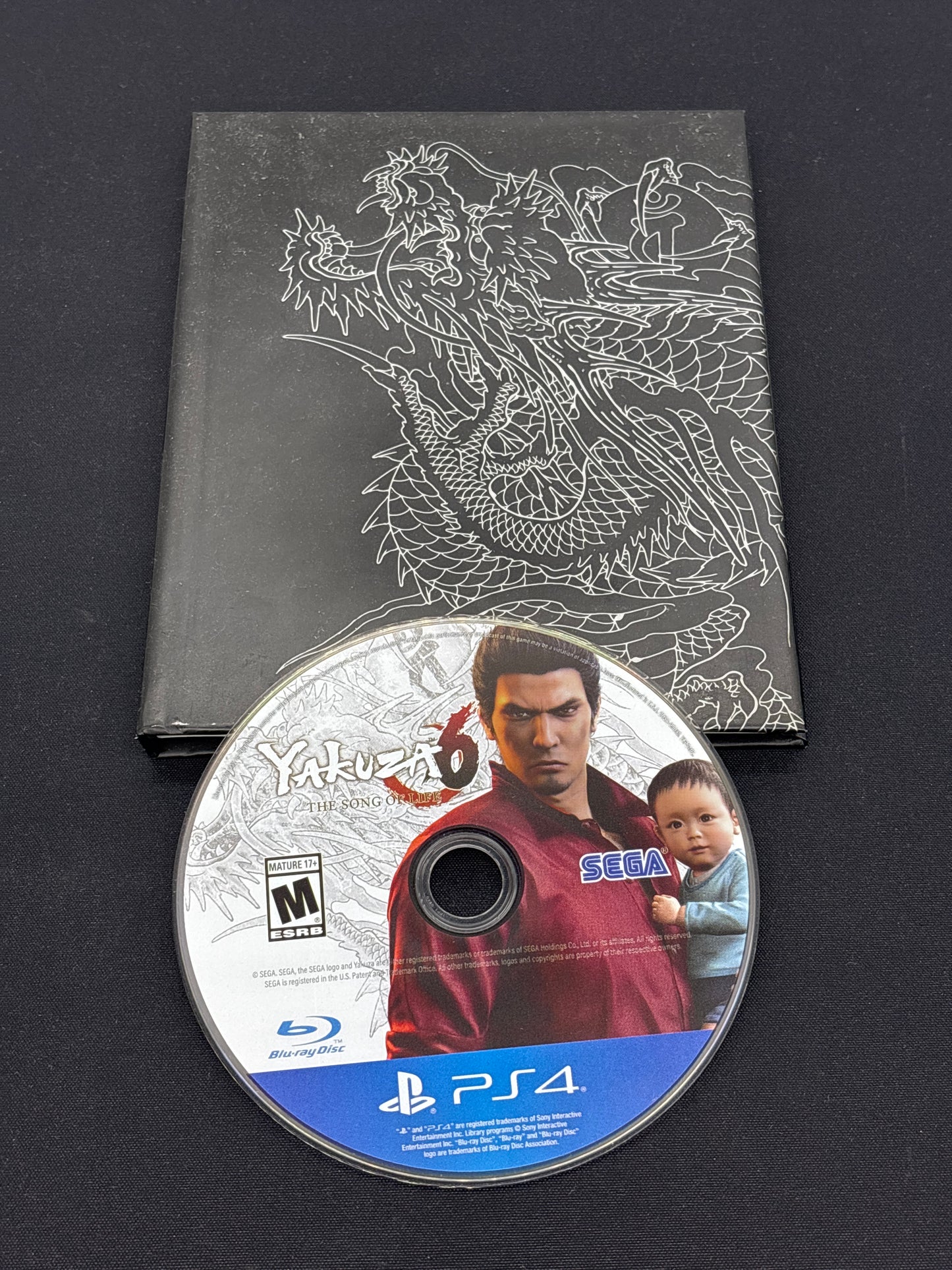 Auction Lot 76: PlayStation 4 Video Game Yakuza 6 Song of Life With Booklet