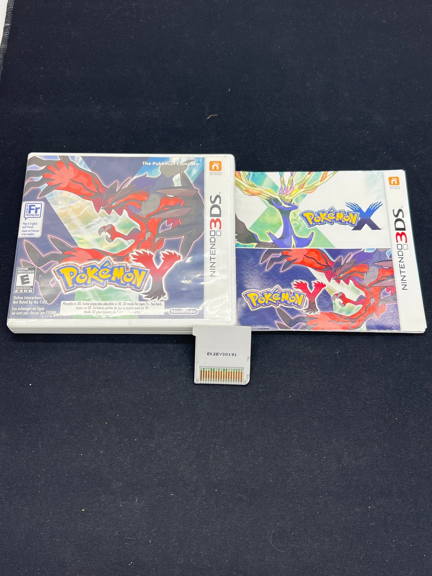 Auction Lot 160: Nintendo 3DS Pokemon Y CIB