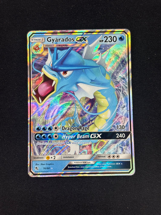Auction Lot 330: Gyarados GX Full Art Card Conditions Vary