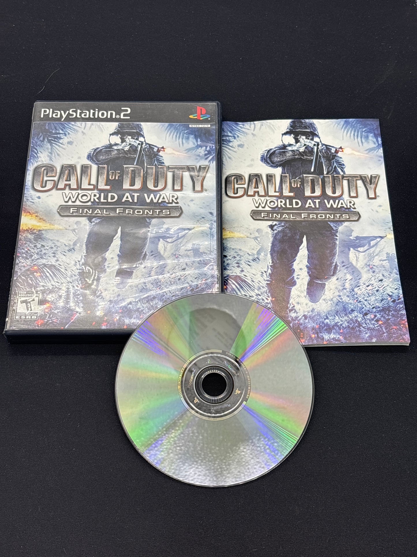 Auction Lot 80: PlayStation 2 Call of Duty World At War Final Fronts Video Game CIB