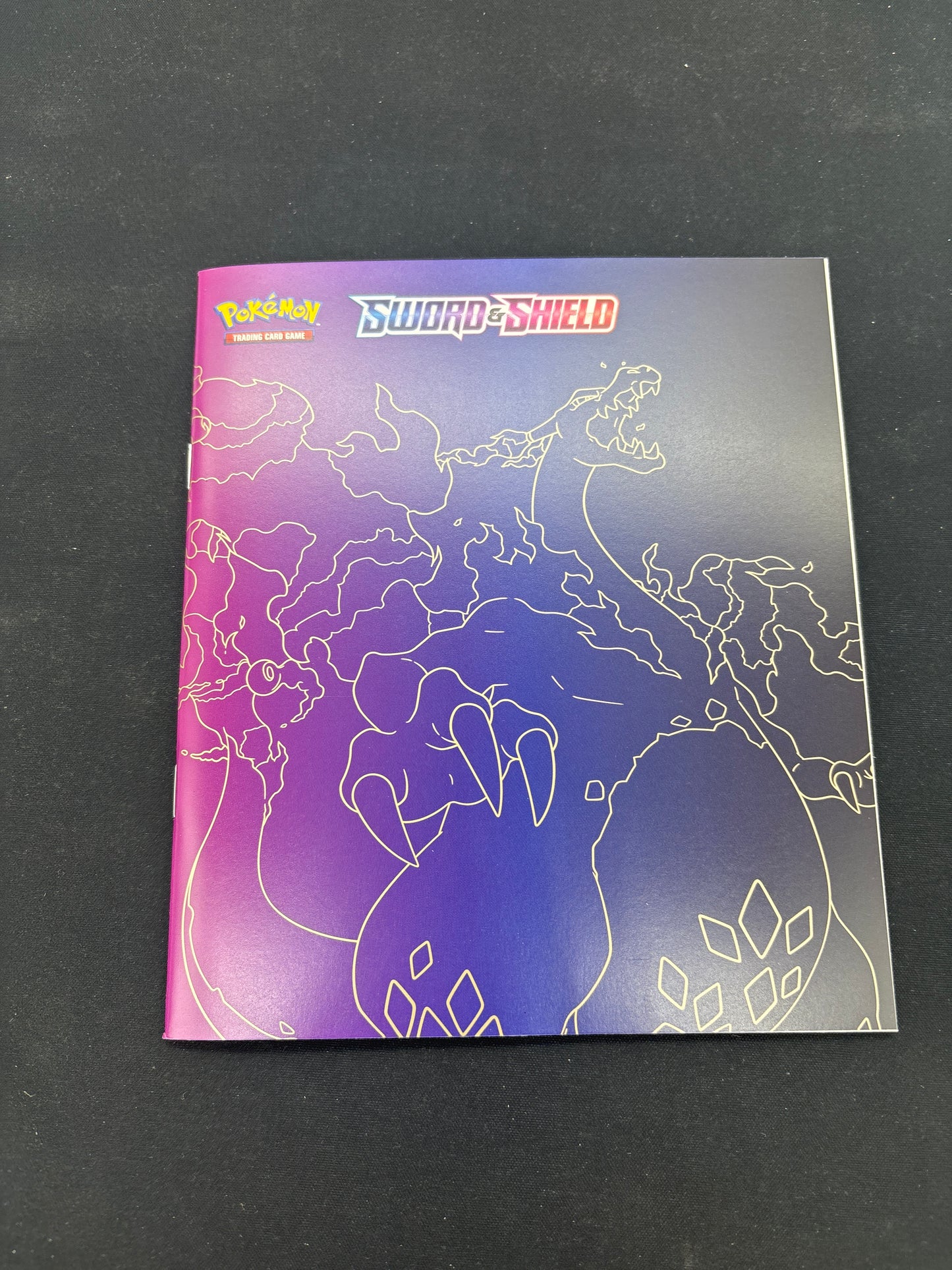 Auction Lot 214: Pokemon SWSH Charizard UPC Empty Box With Accessories