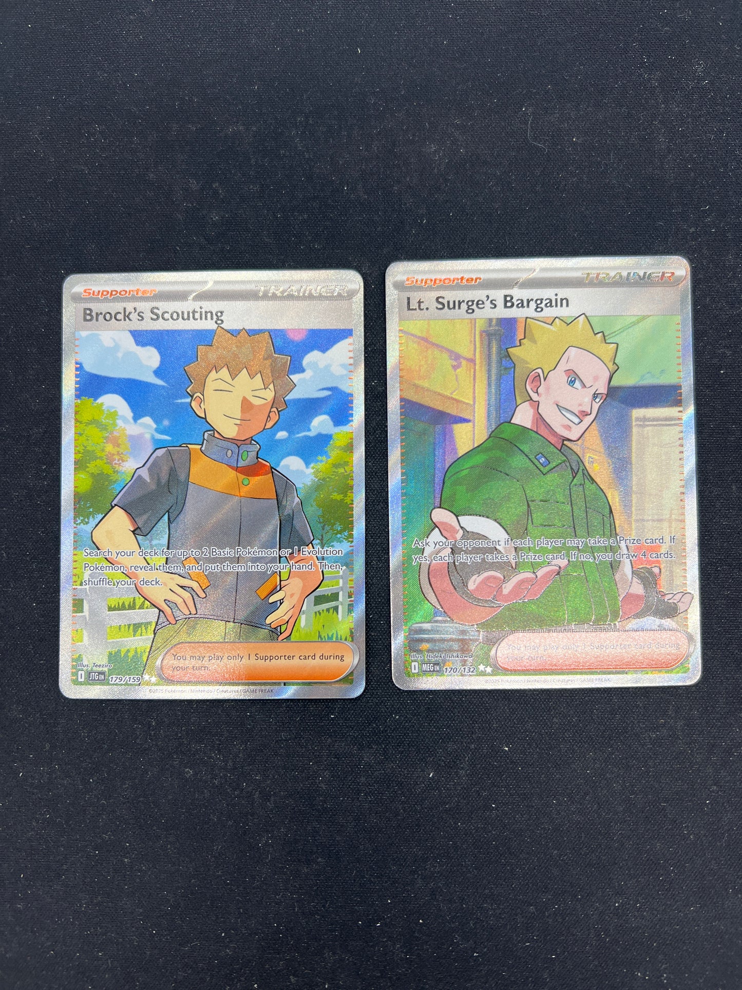 Auction Lot 244: Pokemon Cards Assorted Lot of 2 Full Art Trainers Conditions Vary