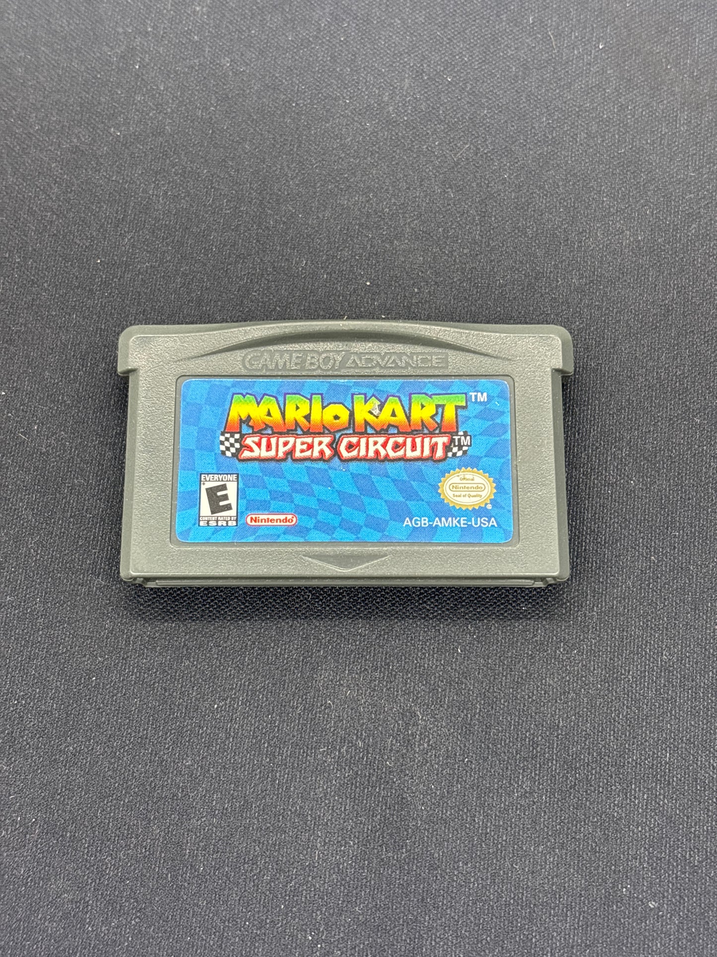 Auction Lot 112: Nintendo GBA Mario Kart Super Circuit Loose