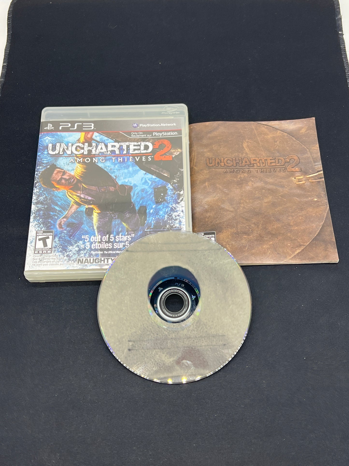 Auction Lot 185: Playstation3 Uncharted 2 Among Thieves CIB