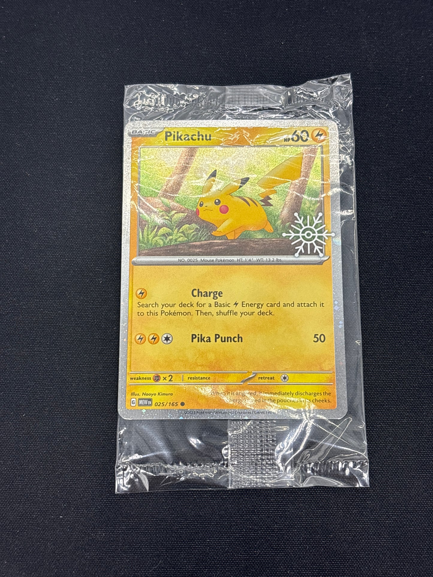 Auction Lot 406: Pokemon Cards Advent Calendar Stamped Holo Pikachu Sealed