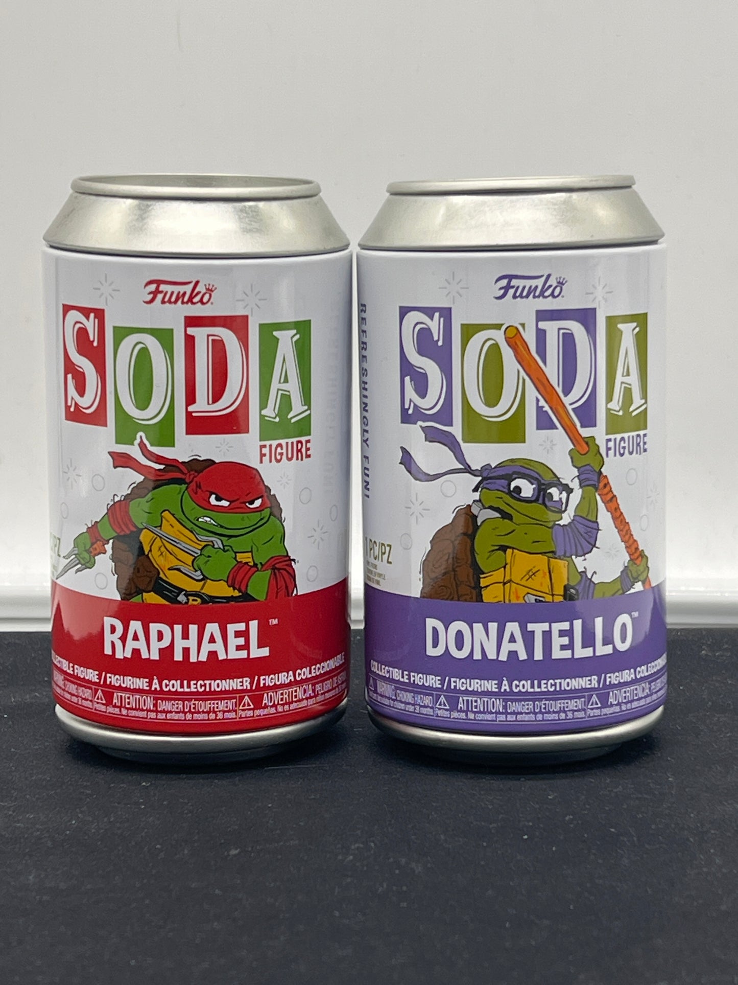 Auction Lot 47: Funko Soda Figures TMNT Raphael Donatello