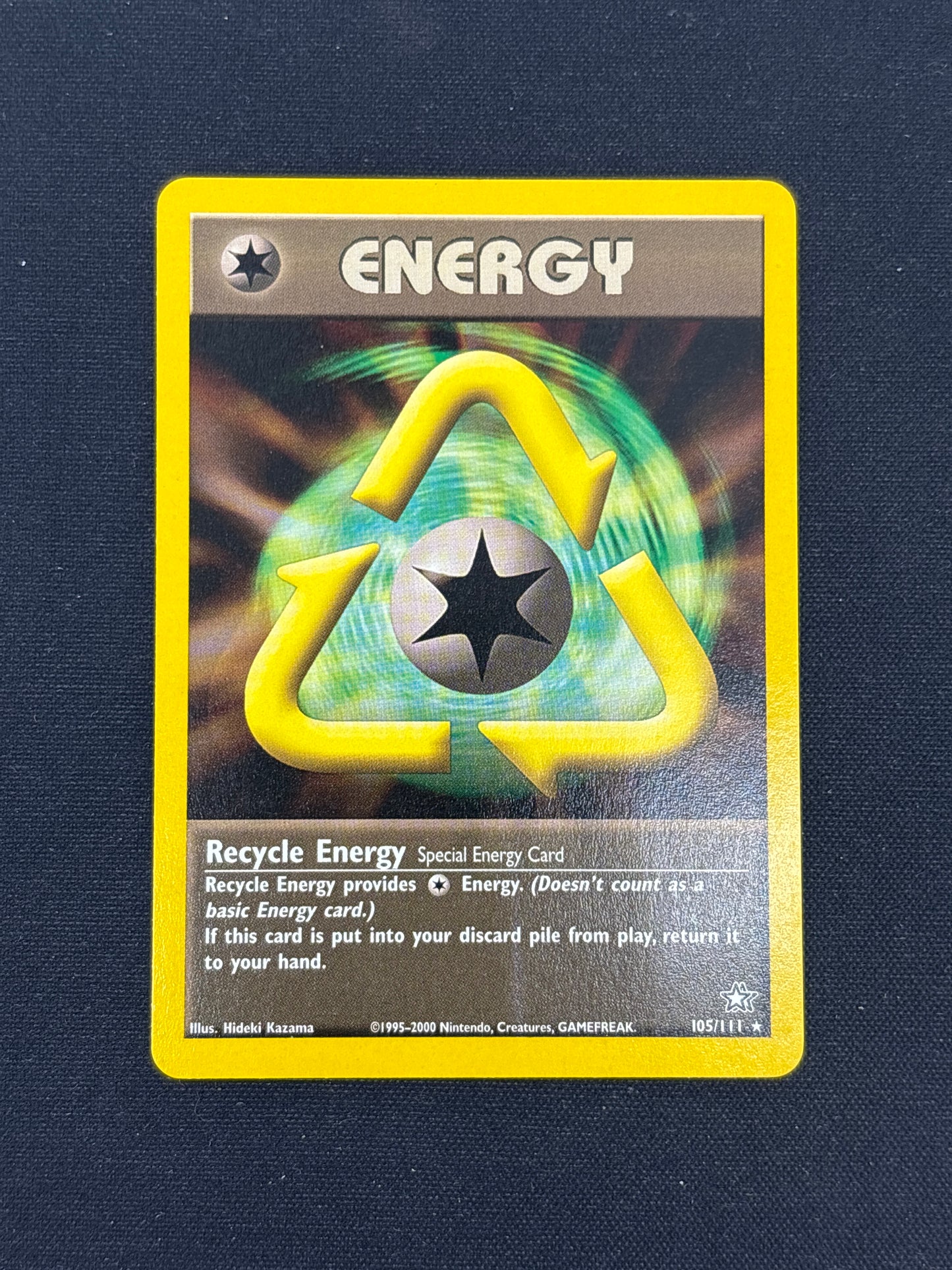 Auction Lot 173: Recycle Energy Neo Genesis Card Conditions Vary