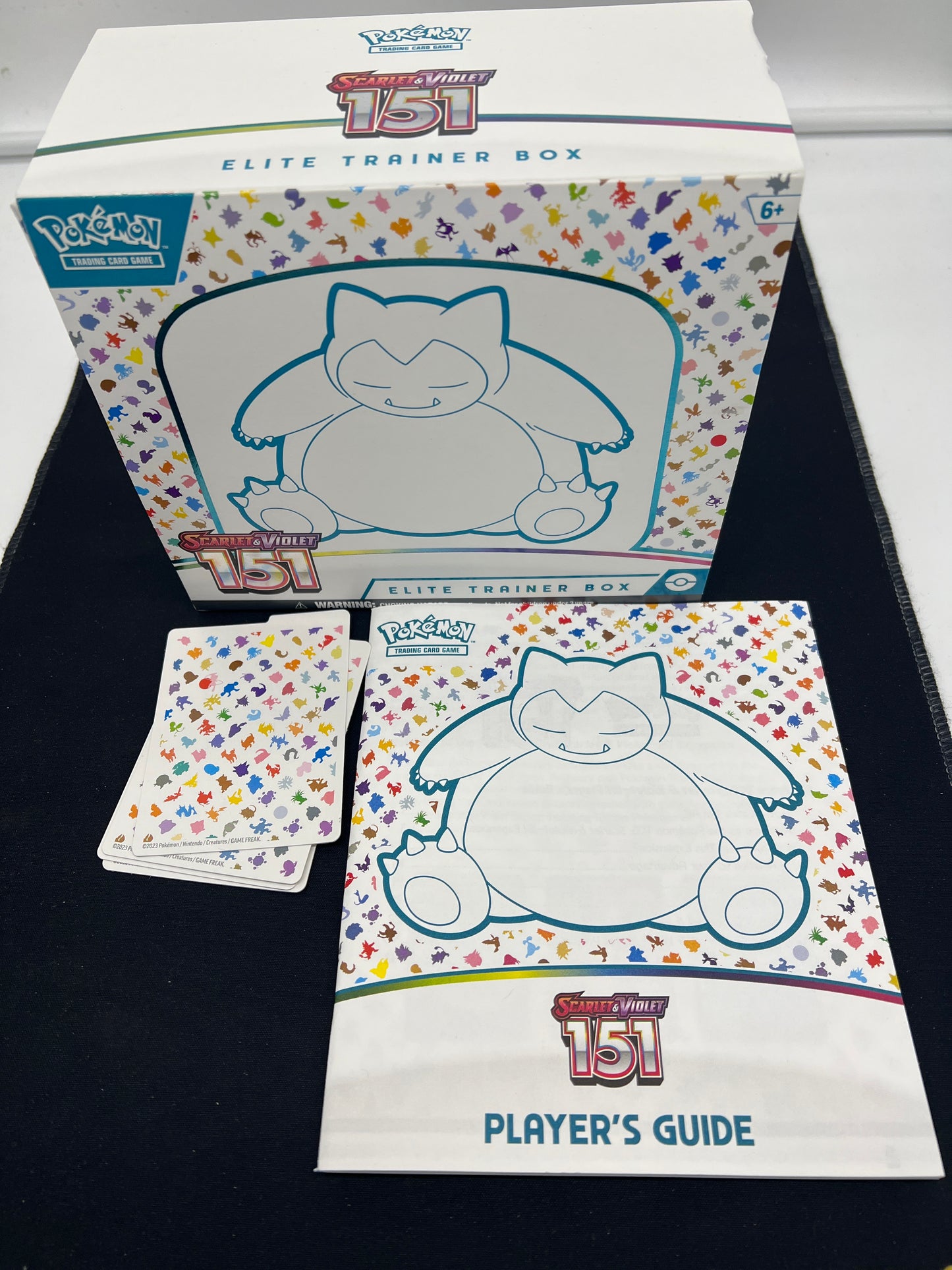 Auction Lot 150: Pokemon Cards SV 151 ETB Empty With Accessories
