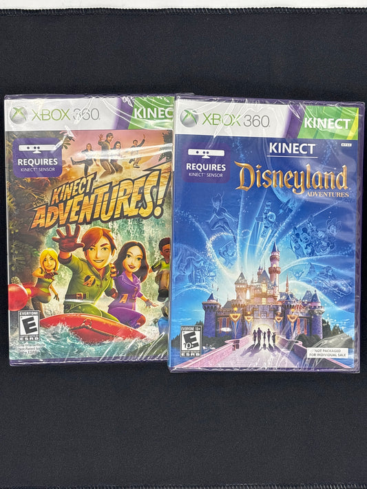 Auction Lot 103: XBOX 360 Kinect Video Game Lot Sealed