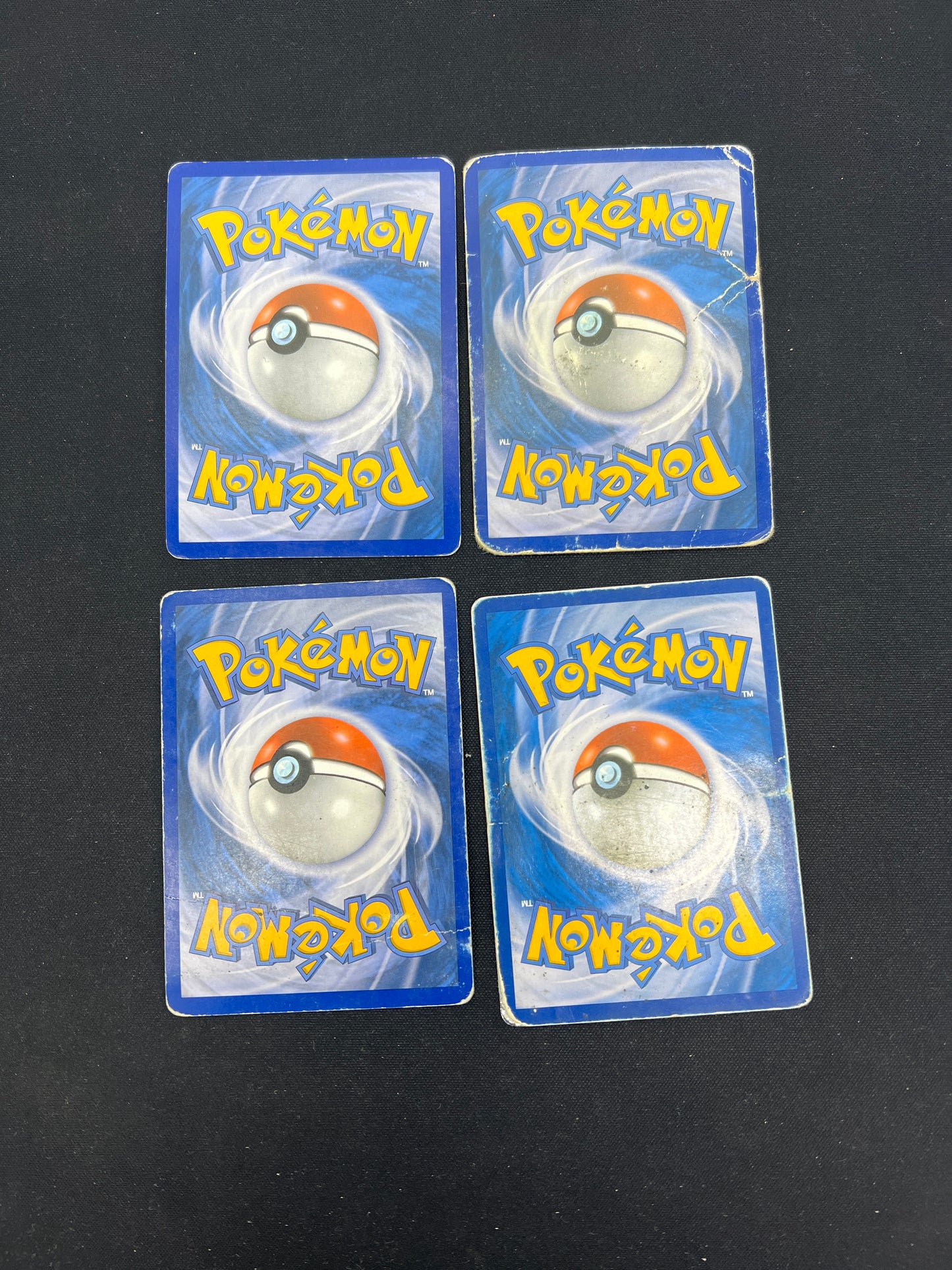 Auction Lot 98: Pokemon Cards Assorted Lot of 4 Mid Era EX Conditions Vary