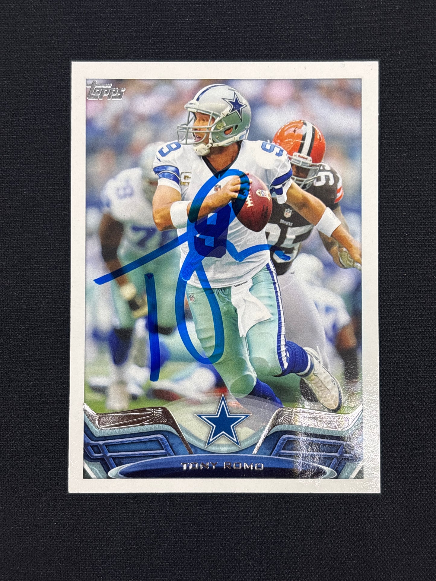 Auction Lot 277: Topps Tony Romo On Card Autograph Signed Card Conditions Vary