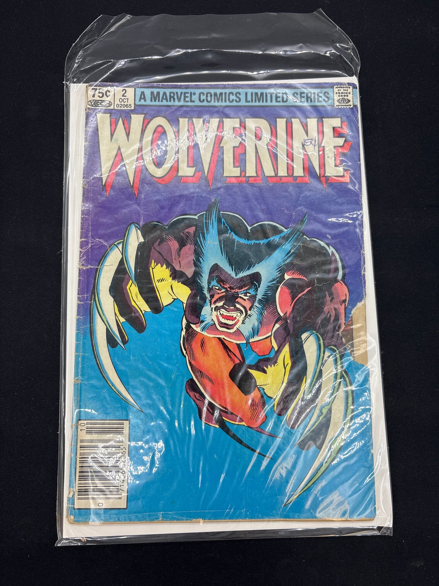 Auction Lot 204: Marvel Comics Wolverine Issue 2 Comic Book