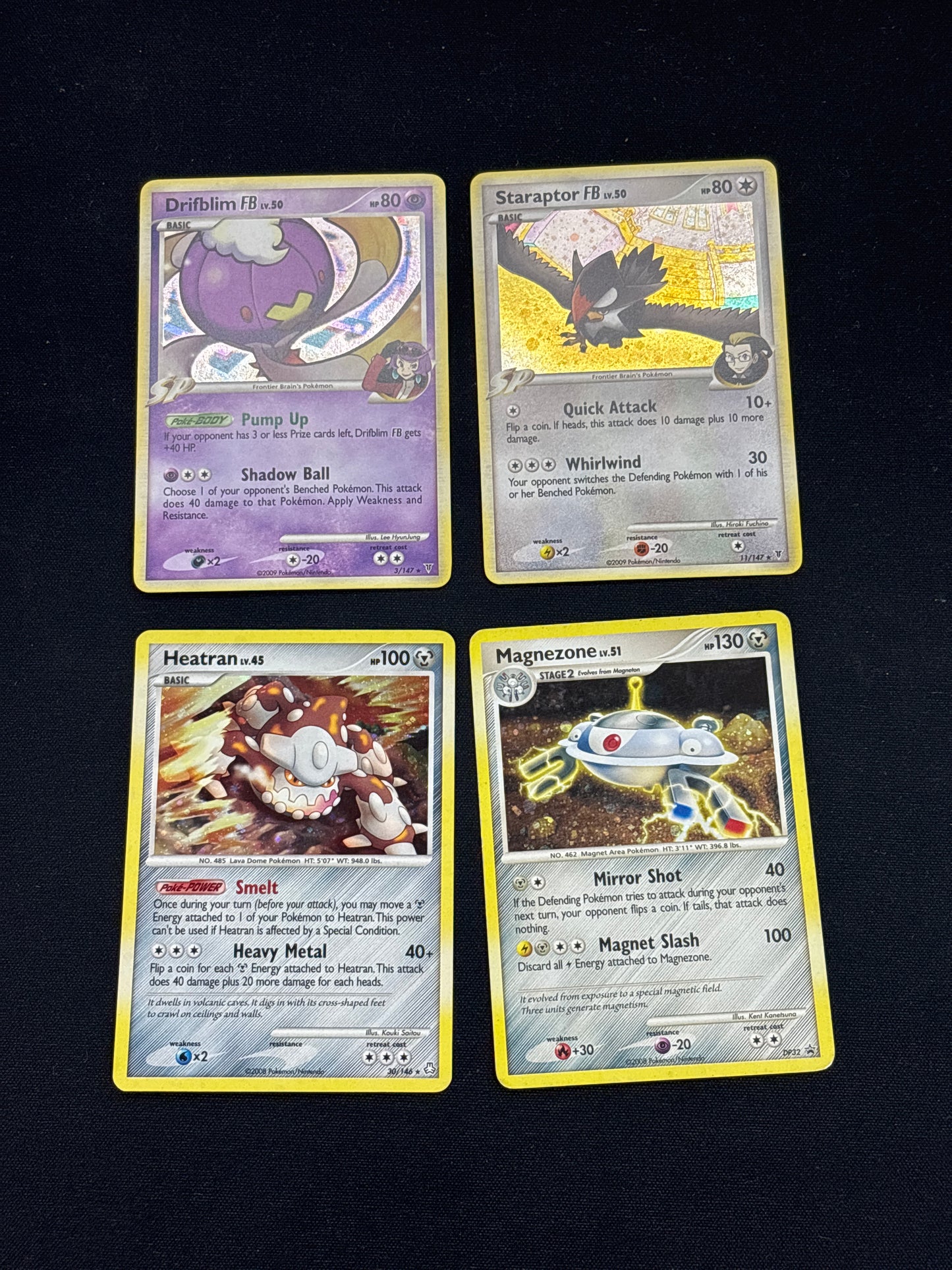 Auction Lot 25: Pokemon Mid Era Holo Rare Card Lot 4 Conditions Vary