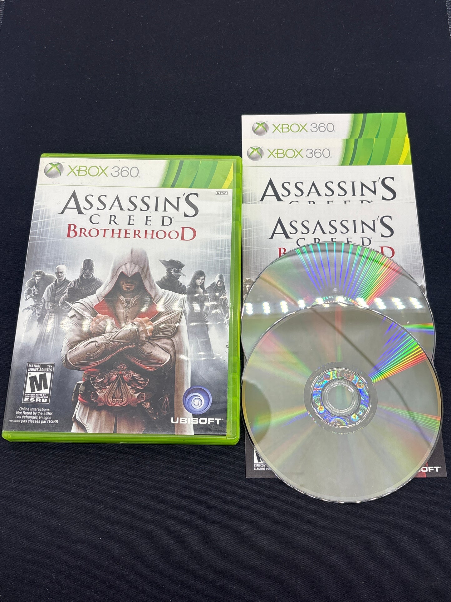 Auction Lot 211: XBOX 360 Video Game Lot of 5 Assassin's Creed I II III Revelations Brotherhood
