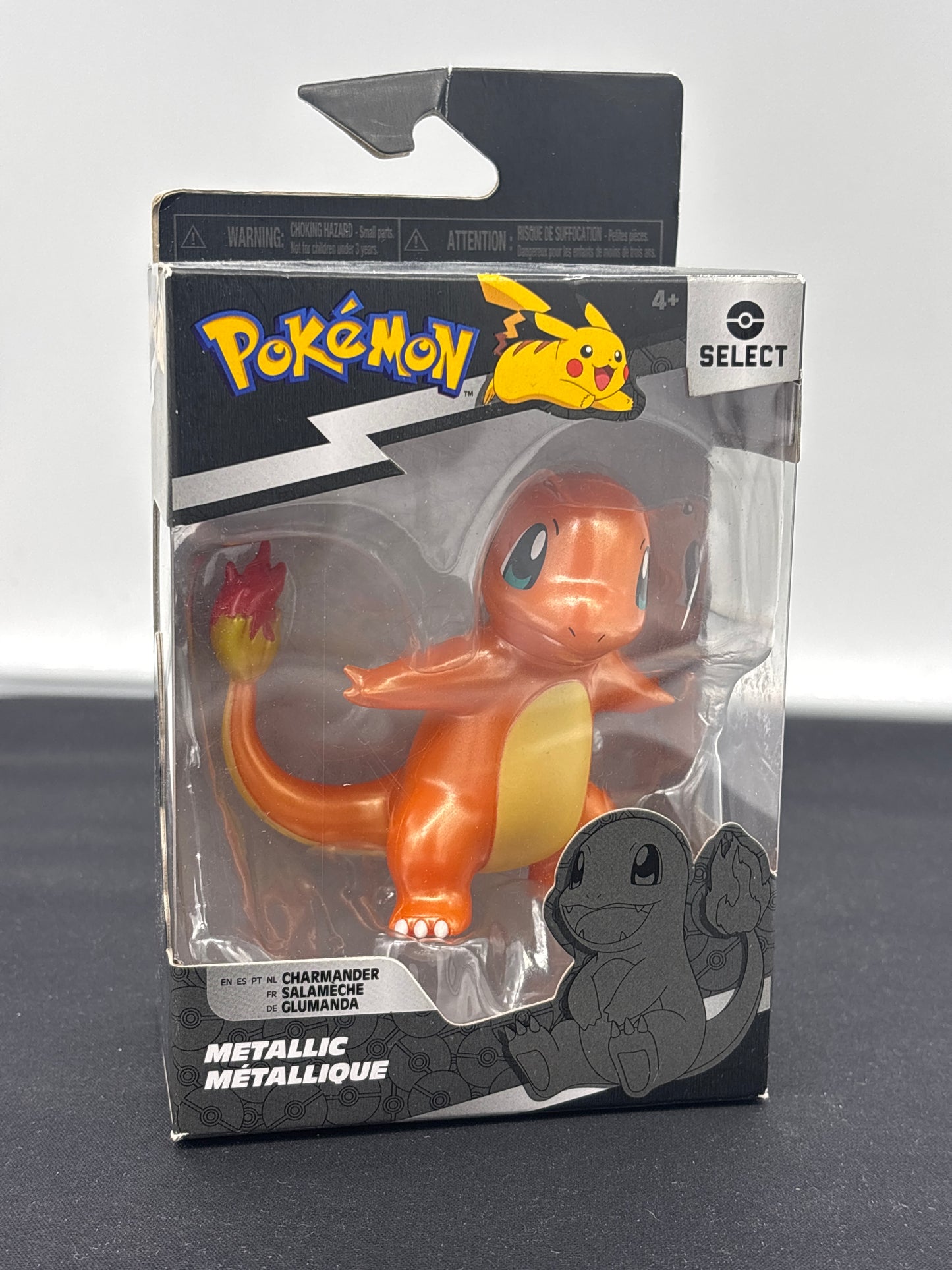 Auction Lot 18: Pokemon Metallic Charmander Figure