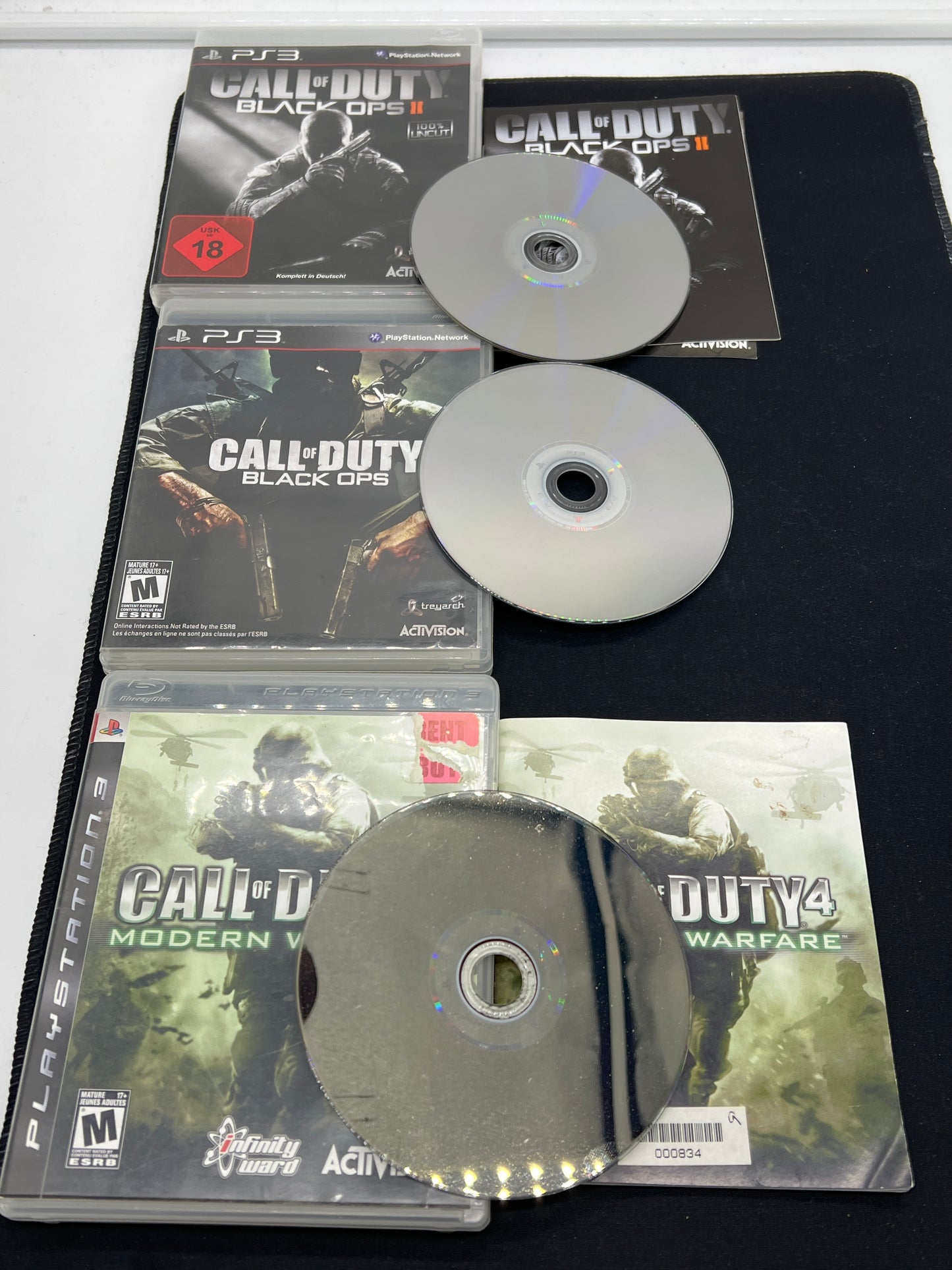 Auction Lot 193: PlayStation 3 Video Game Call of Duty Lot