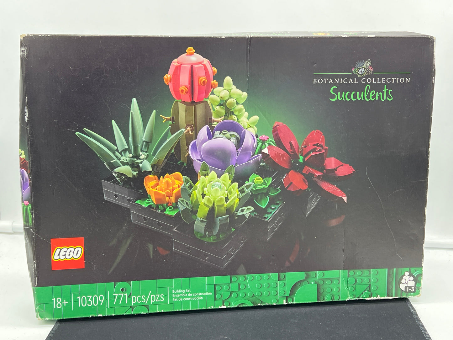 Auction Lot 3: Lego 10309 Succulents Sealed Damaged Box
