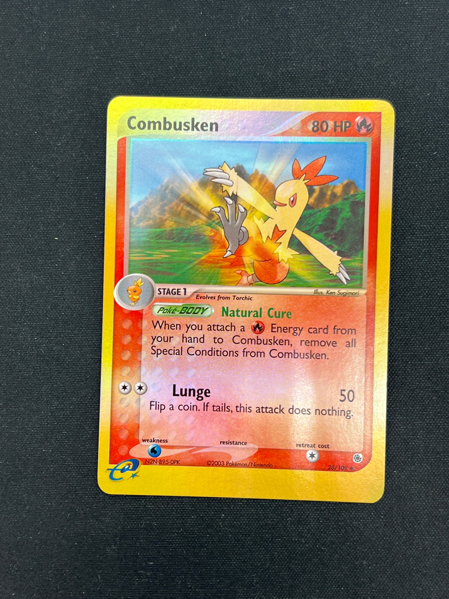 Auction Lot 236: Pokemon Cards Combusken Reverse Holo EX Ruby & Sapphire Era Condition Vary