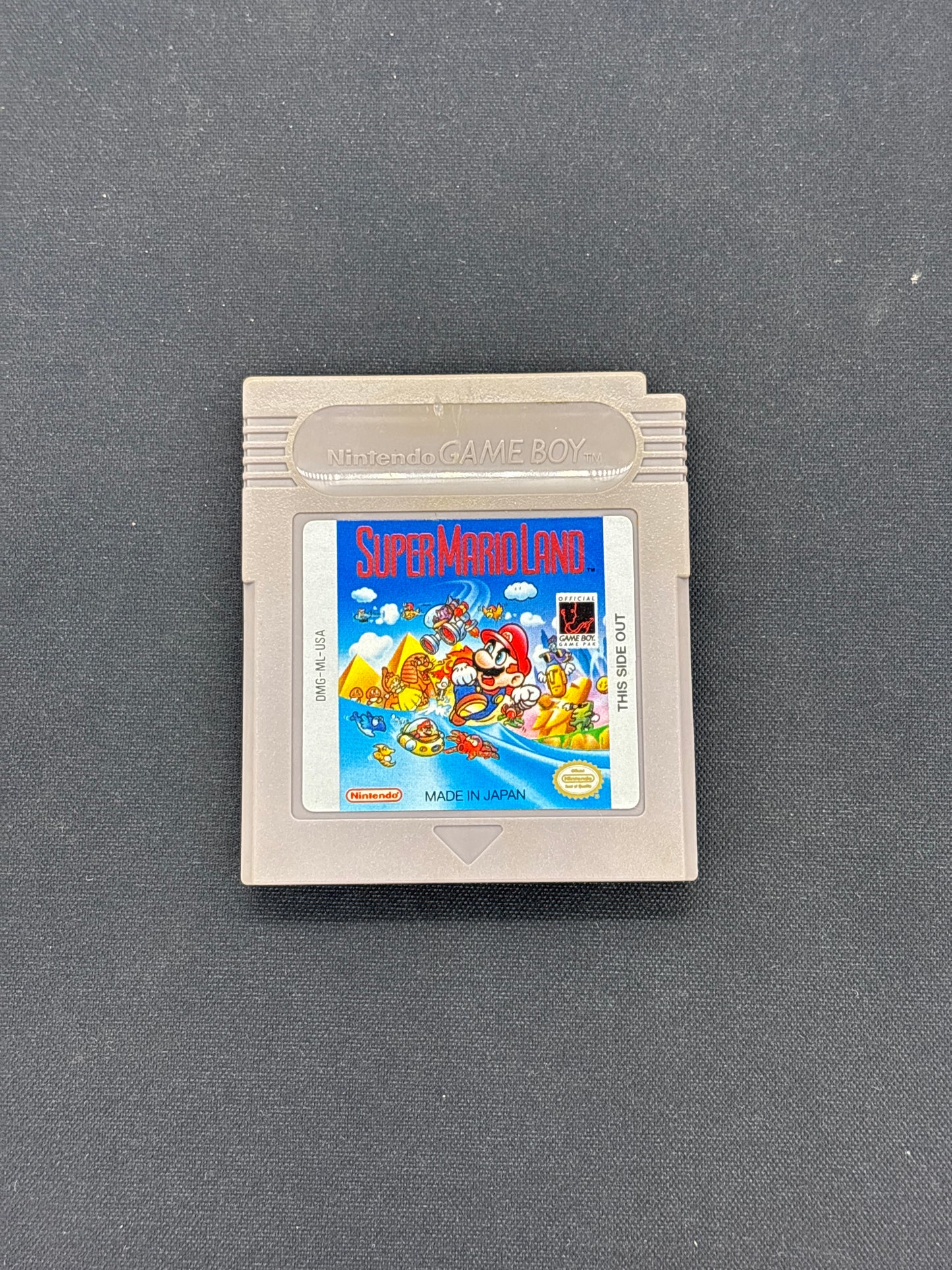 Auction Lot 142: GameBoy Nintendo Super Mario Land