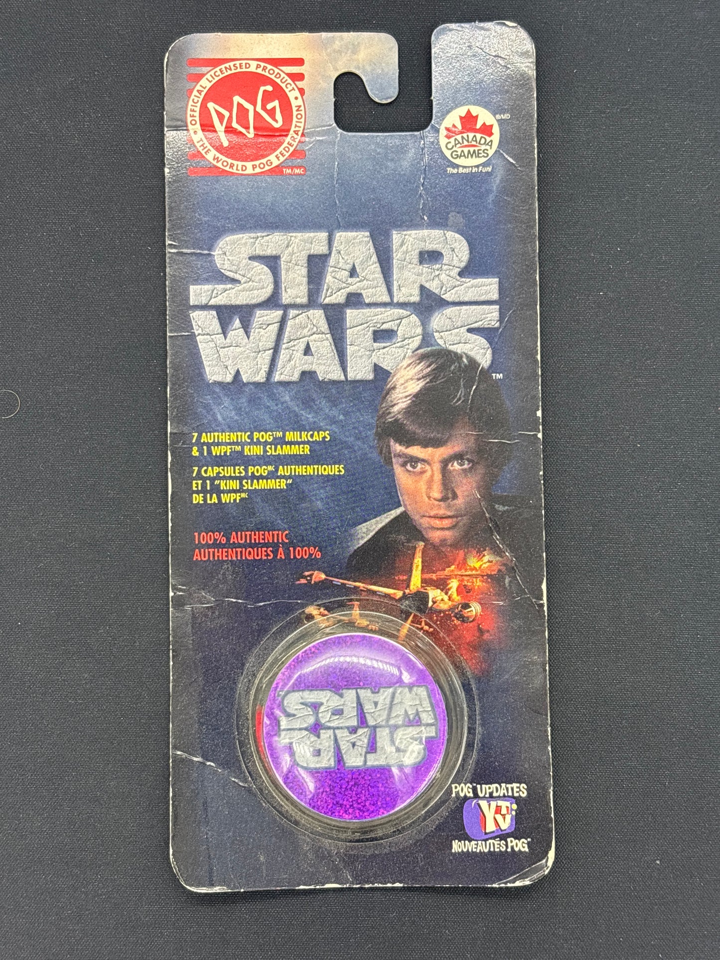 Auction Lot 411: Star War POGs Sealed