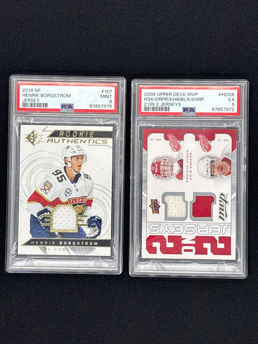 Auction Lot 37: PSA Hockey Card Lot