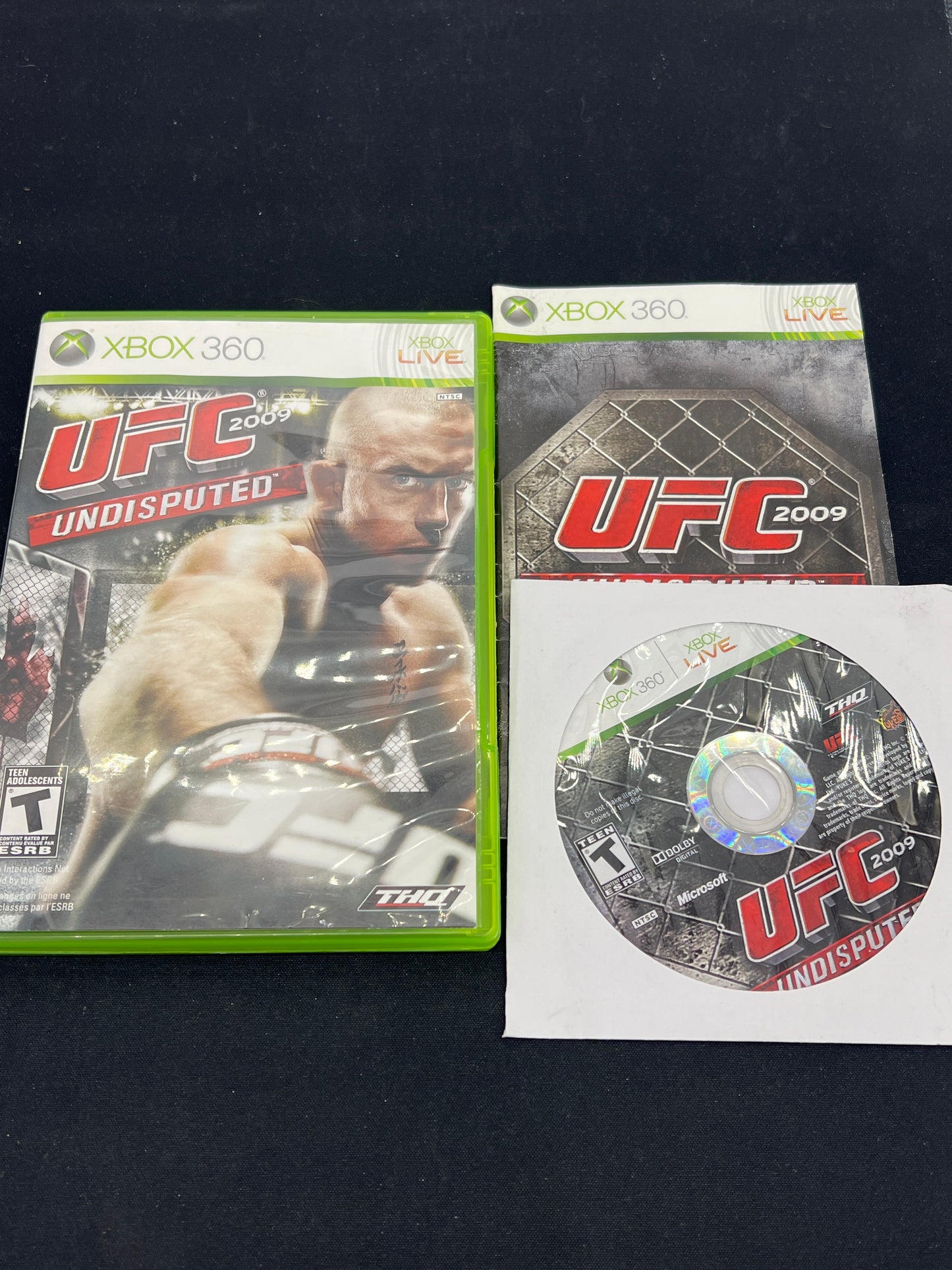 Auction Lot 178: XBOX 360 Video Game UFC Undisputed 2009 CIB