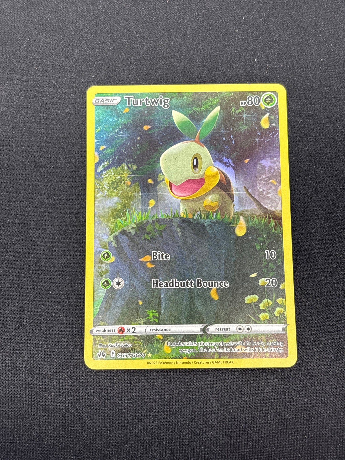 Auction Lot 164: Turtwig Galarian Gallery Pokemon Crown Zenith Card Conditions Vary