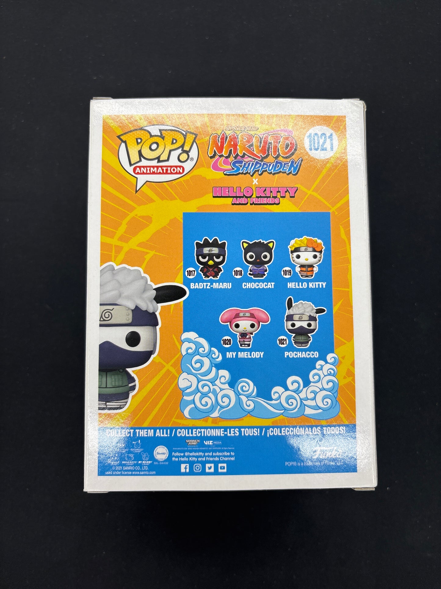 Auction Lot 32: Pop Funko Naruto Shippuden Hello Kitty Pochacco 1021