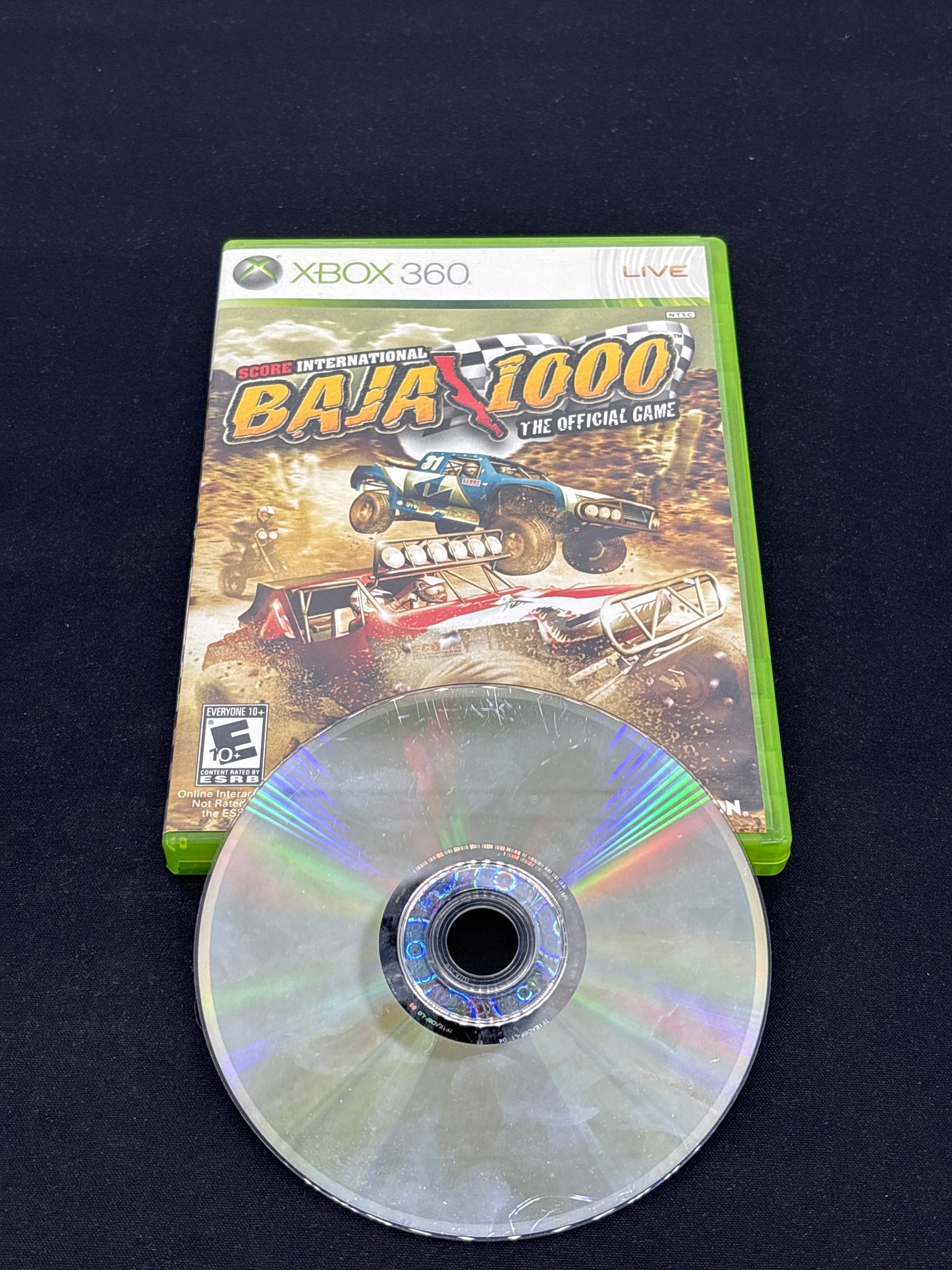 Auction Lot 39: XBOX 360 Video Game BajaX1000