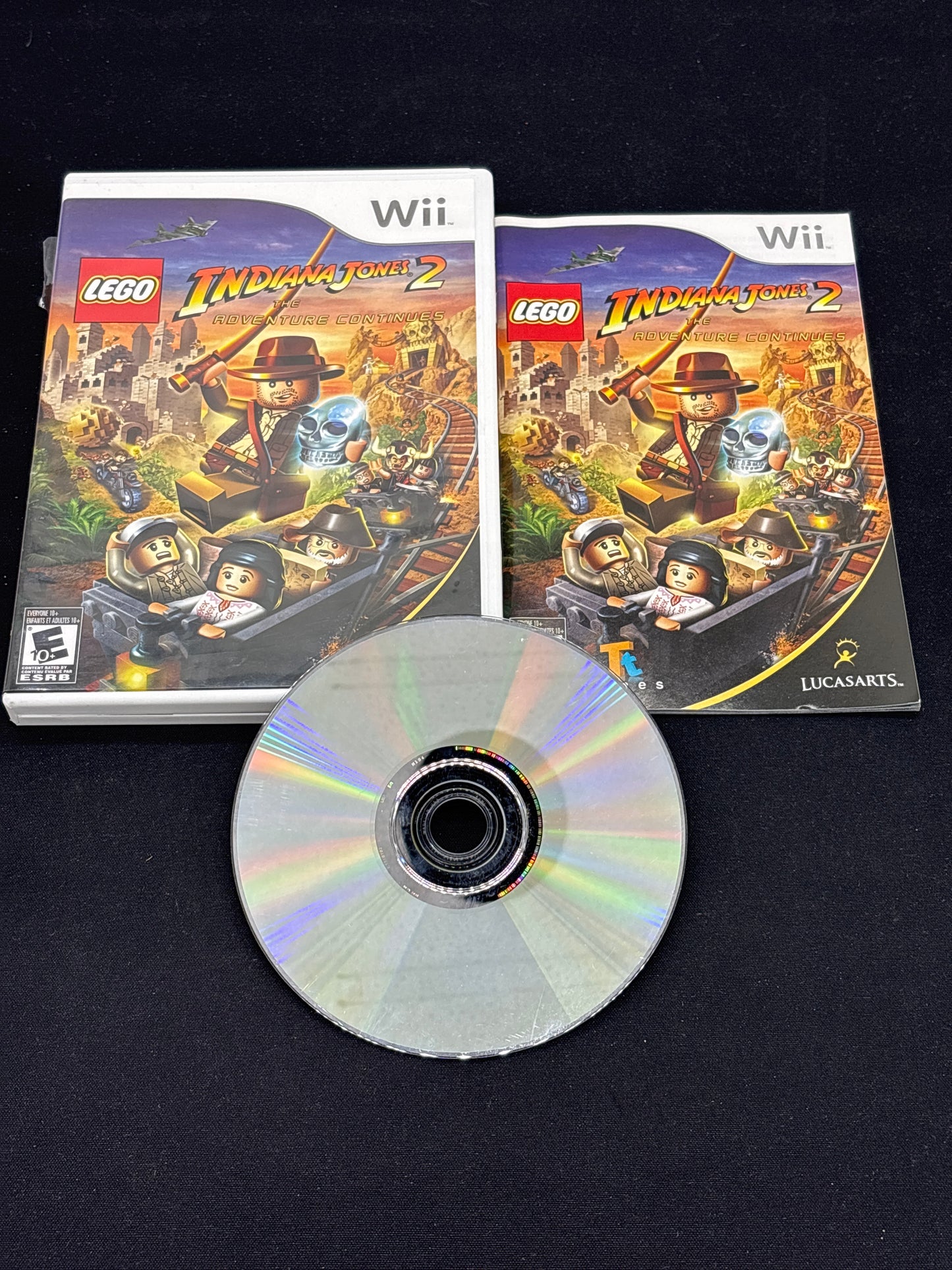 Auction Lot 117: Nintendo Wii LEGO Indiana Jones 2 The Adventure Continues CIB