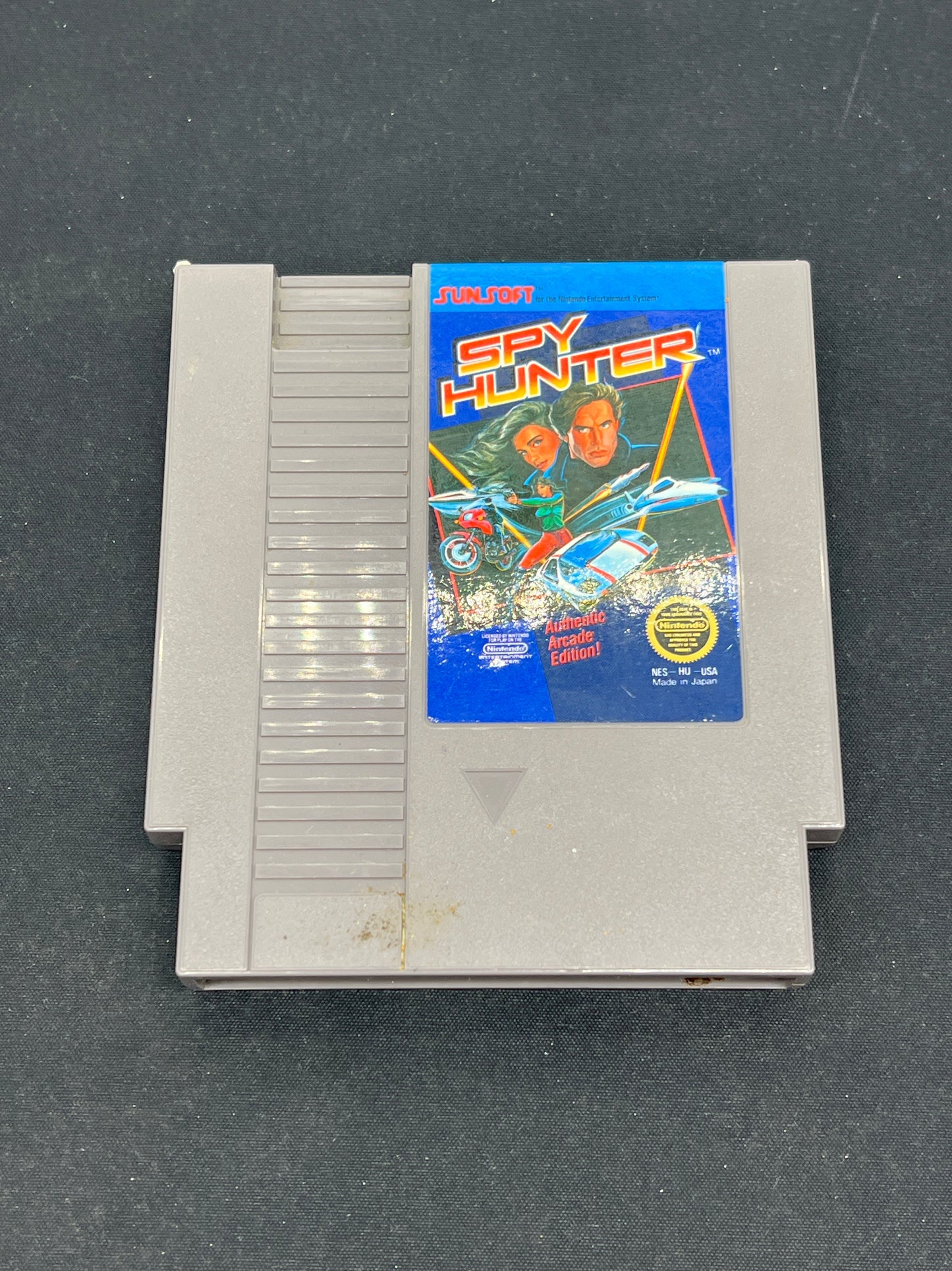 Auction Lot 59: Nintendo NES Video Game Spy Hunter Loose