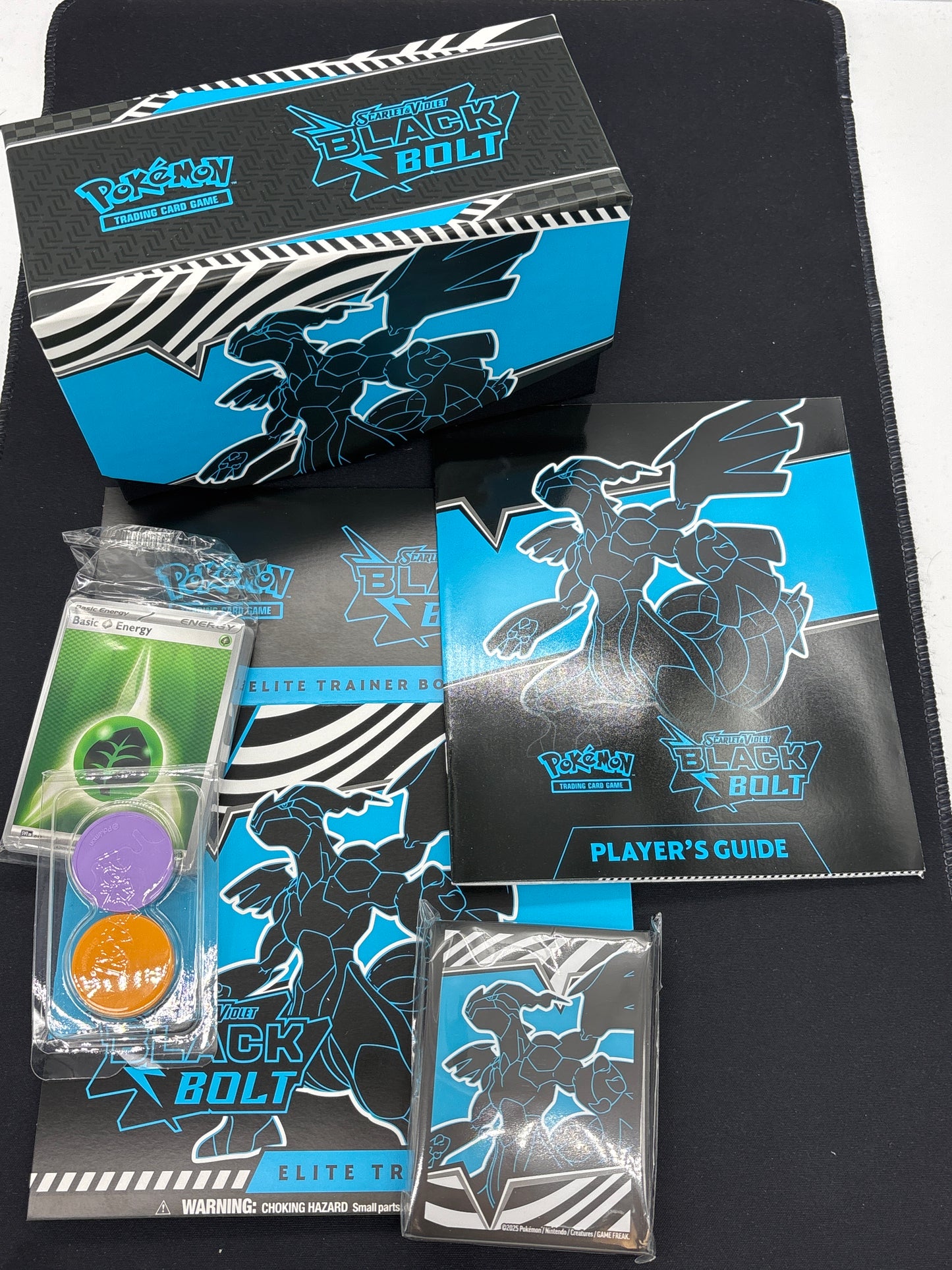 Auction Lot 111: Black Bolt Empty ETB With Accessories