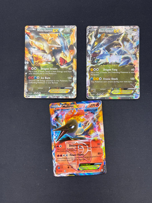 Auction Lot 34: Pokemon EX Card Lot Conditions Vary