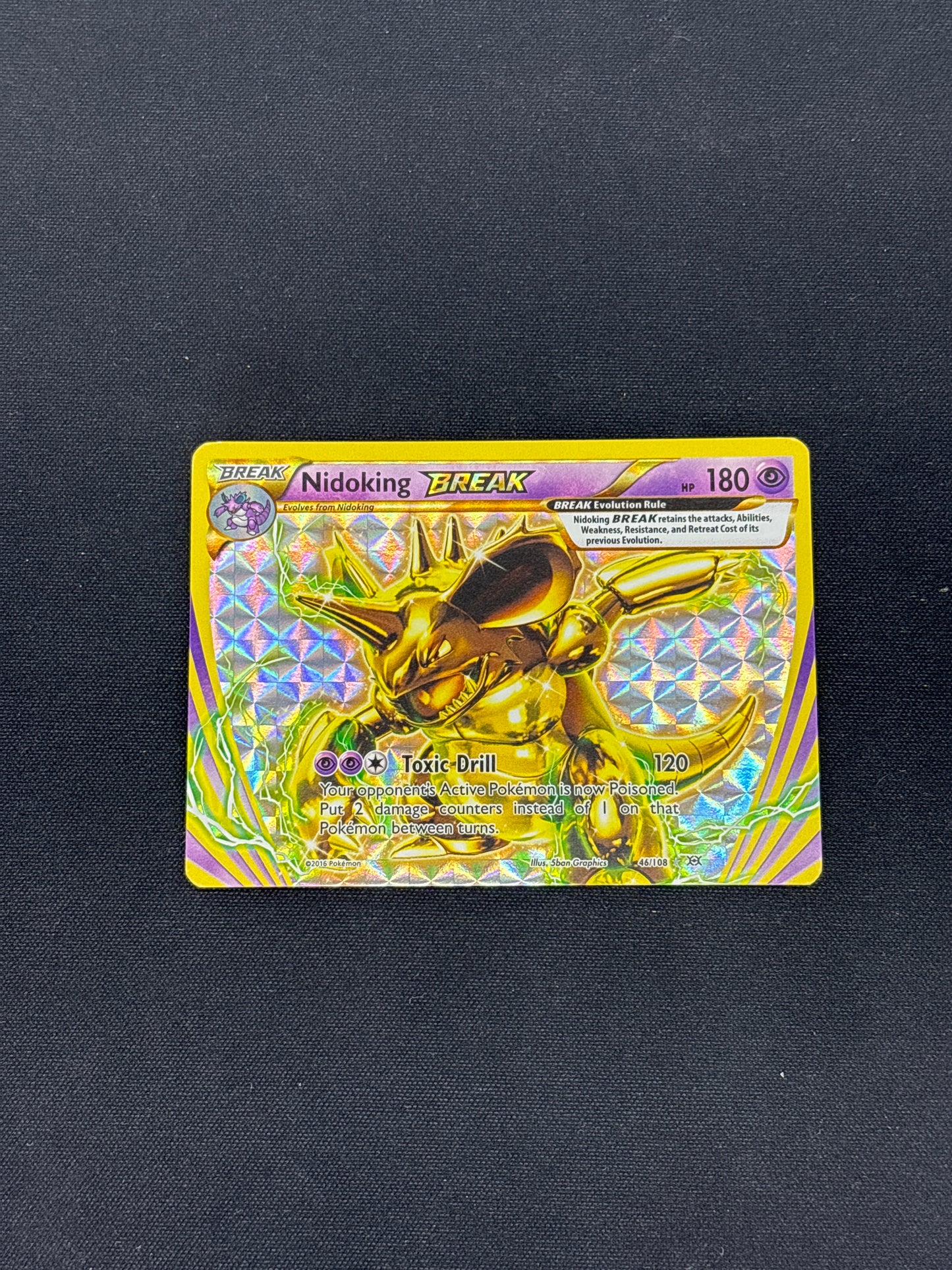 Auction Lot 253: Nidoking Break Card Conditions Vary
